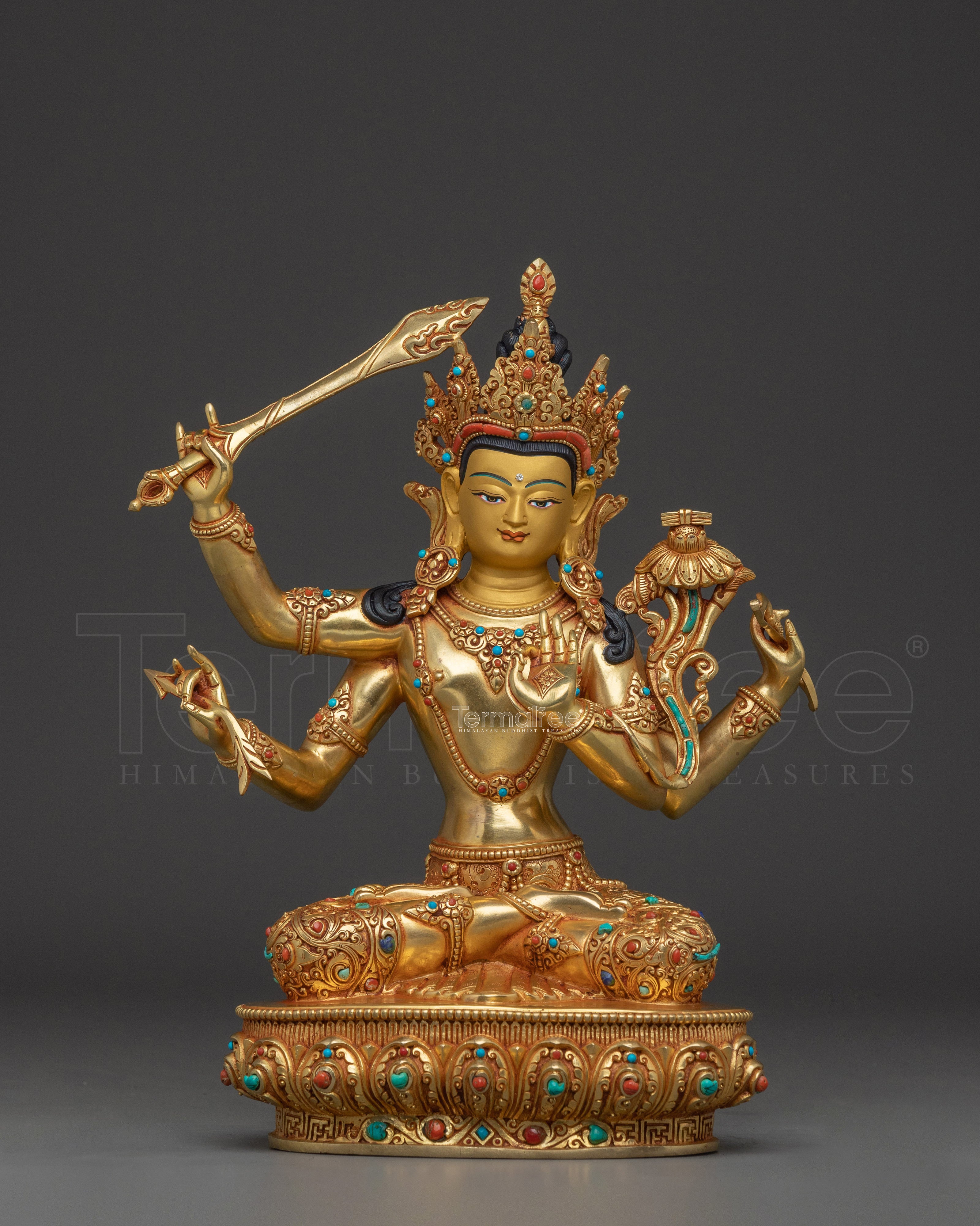 Dharma Protector Maha Manjushri | Bodhisattva of Transcendent Wisdom
