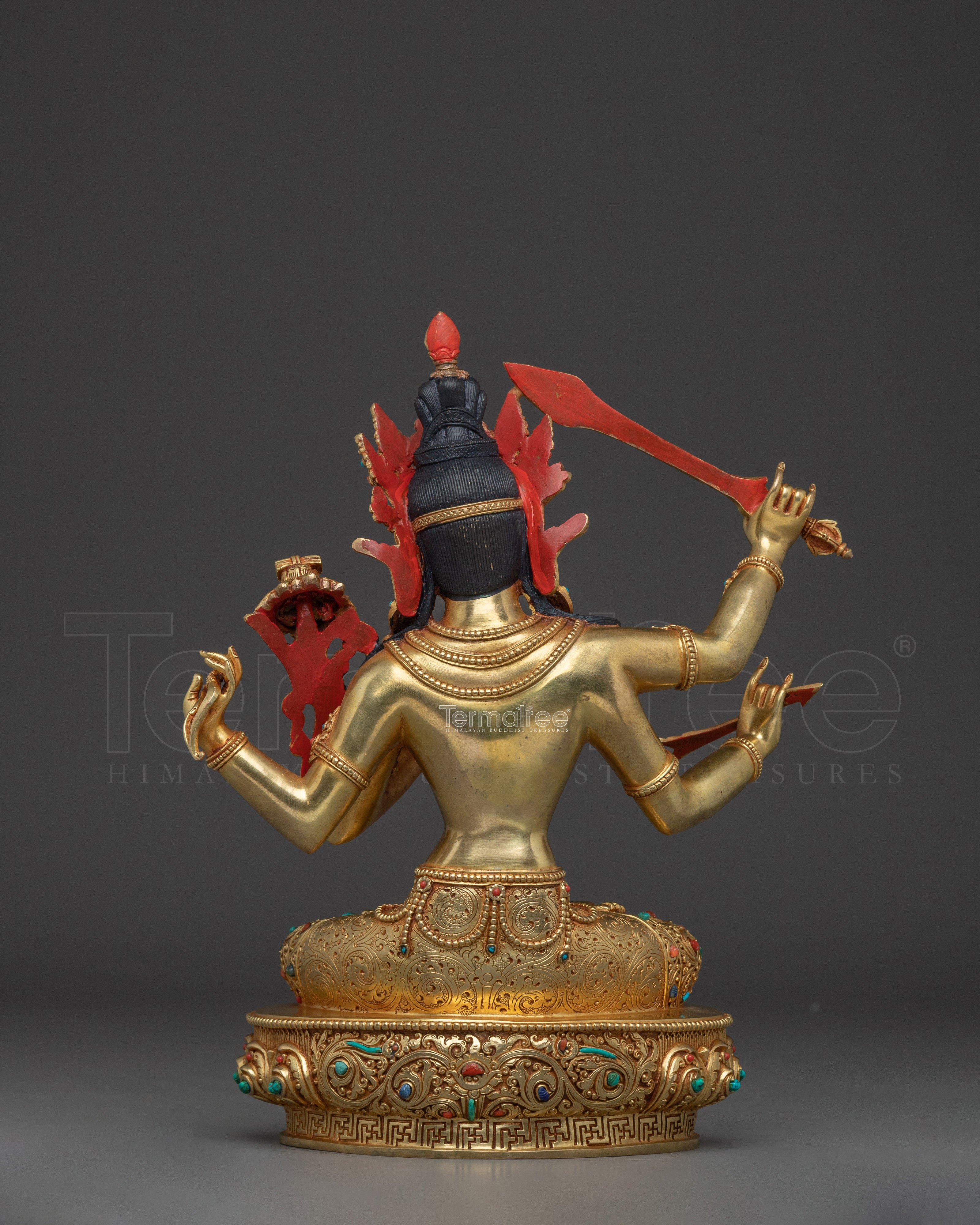 Sculpture of Maha Manjushri | Wisdom Bodhisattva