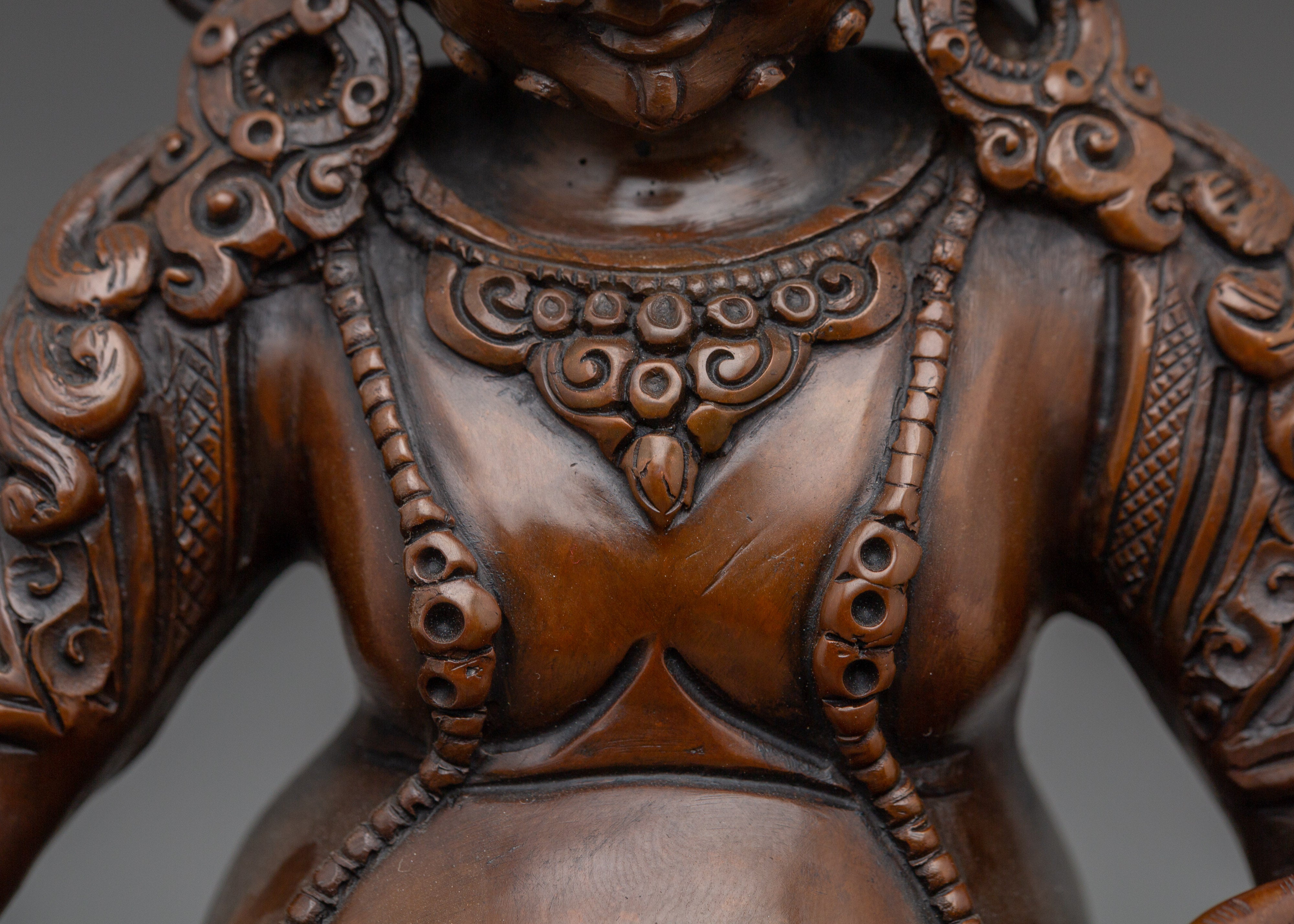 Dzambhala Buddhist Deity Statue | Guardian of Wealth