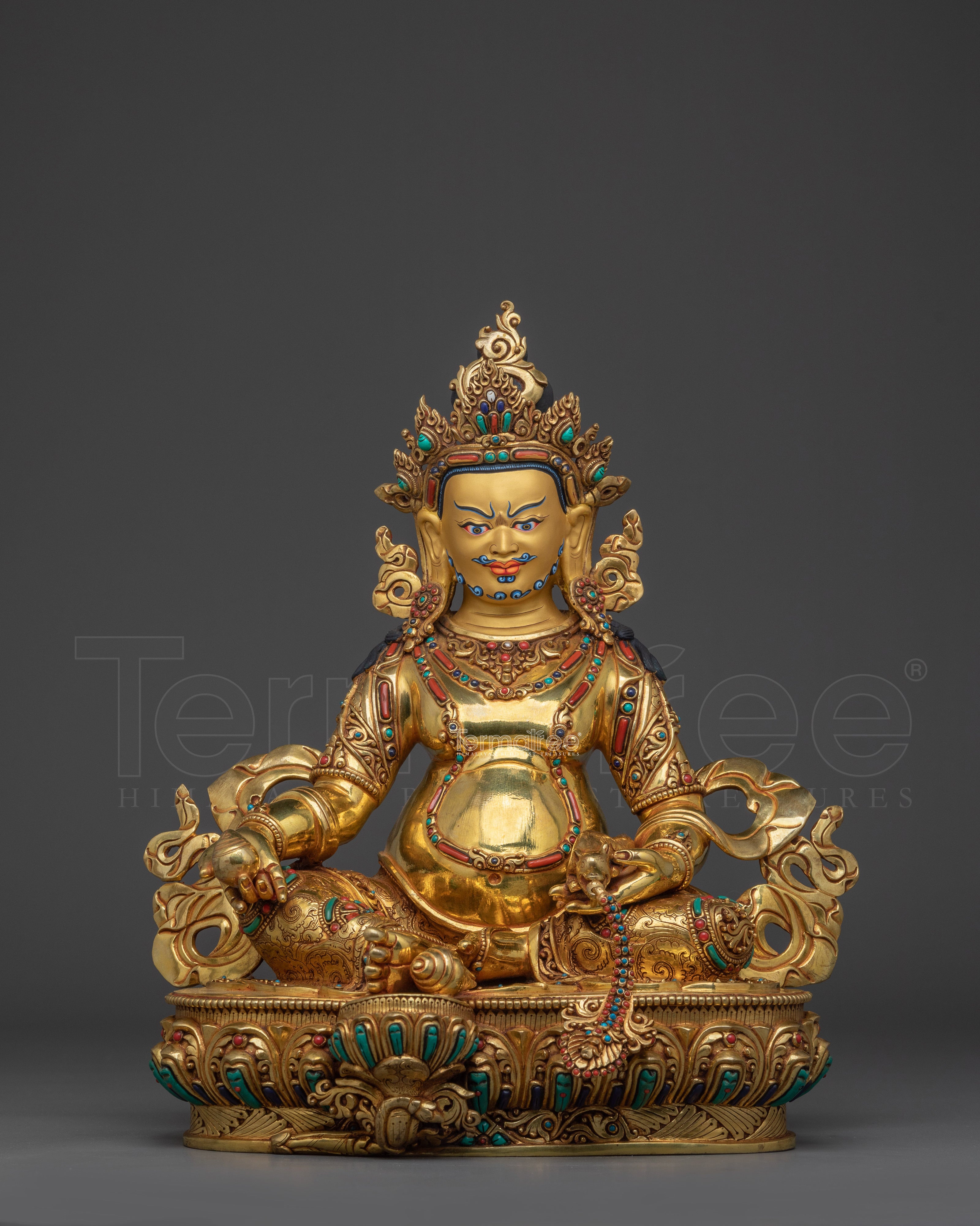 Wealth-attracting Tibetan deity | Buddhist Deity of Wealth