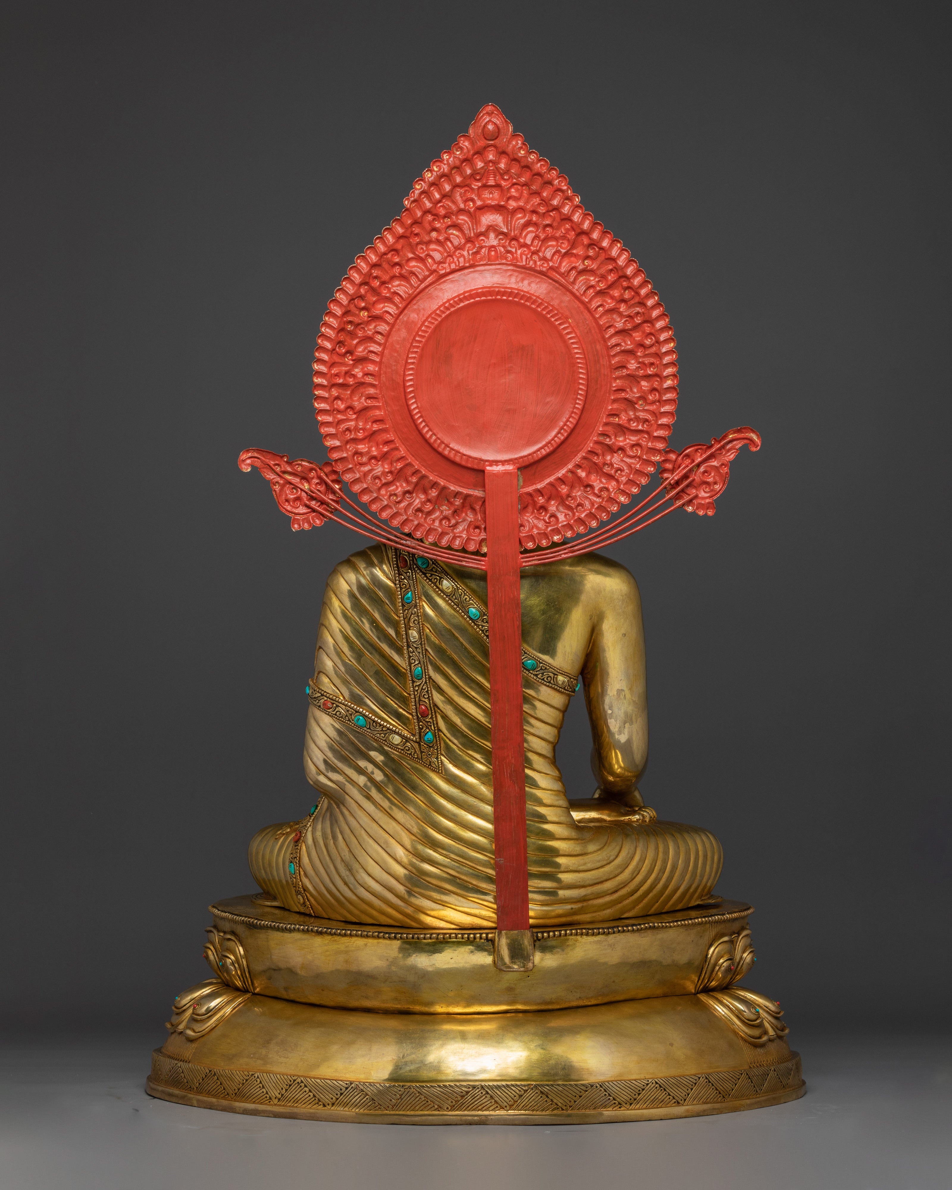 Large Shakyamuni Buddha Statue 30.7” | Enlightened Buddha for Meditation