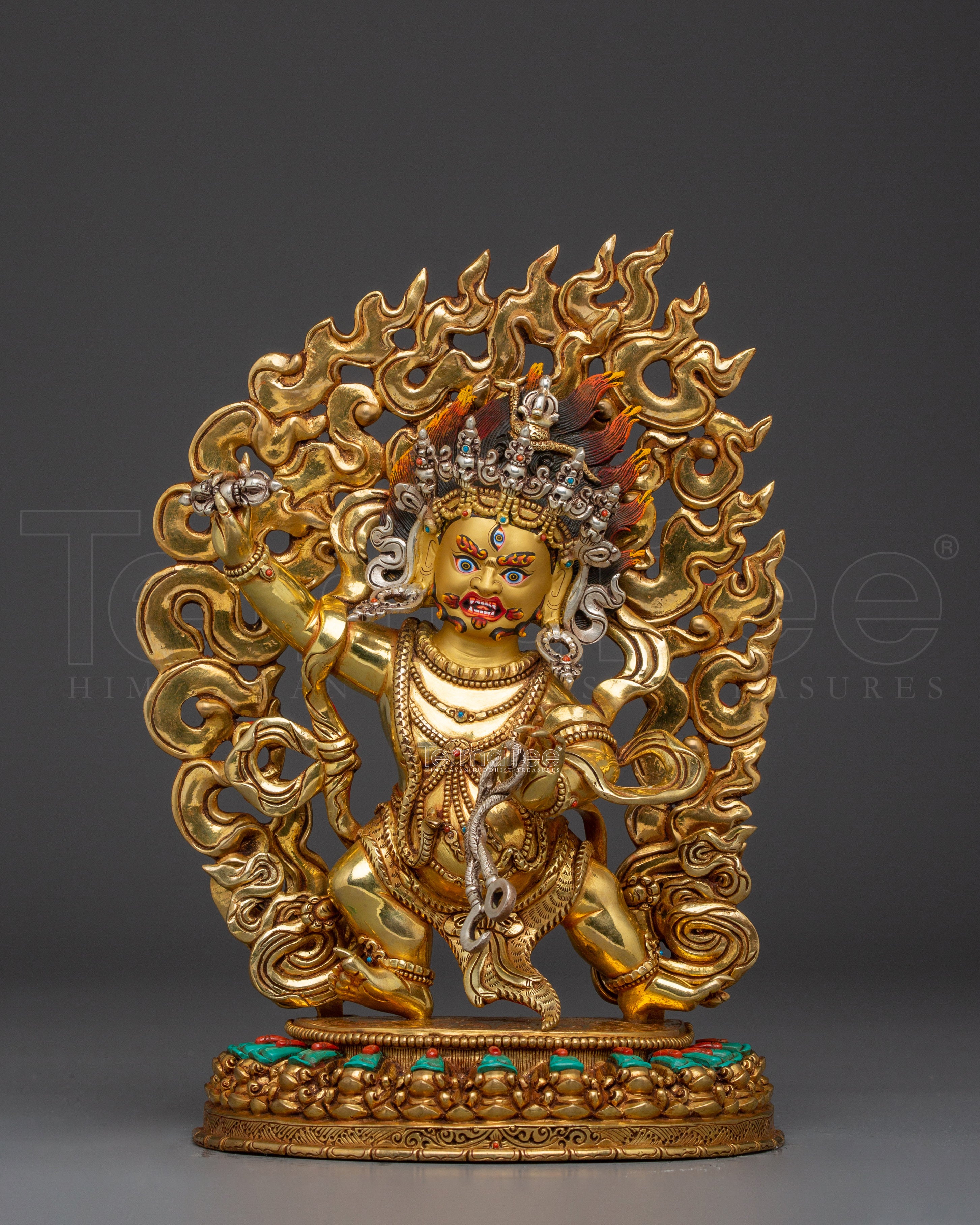 Vajrapani Fierce Bodhisattva Statue | Protector of the Dharma