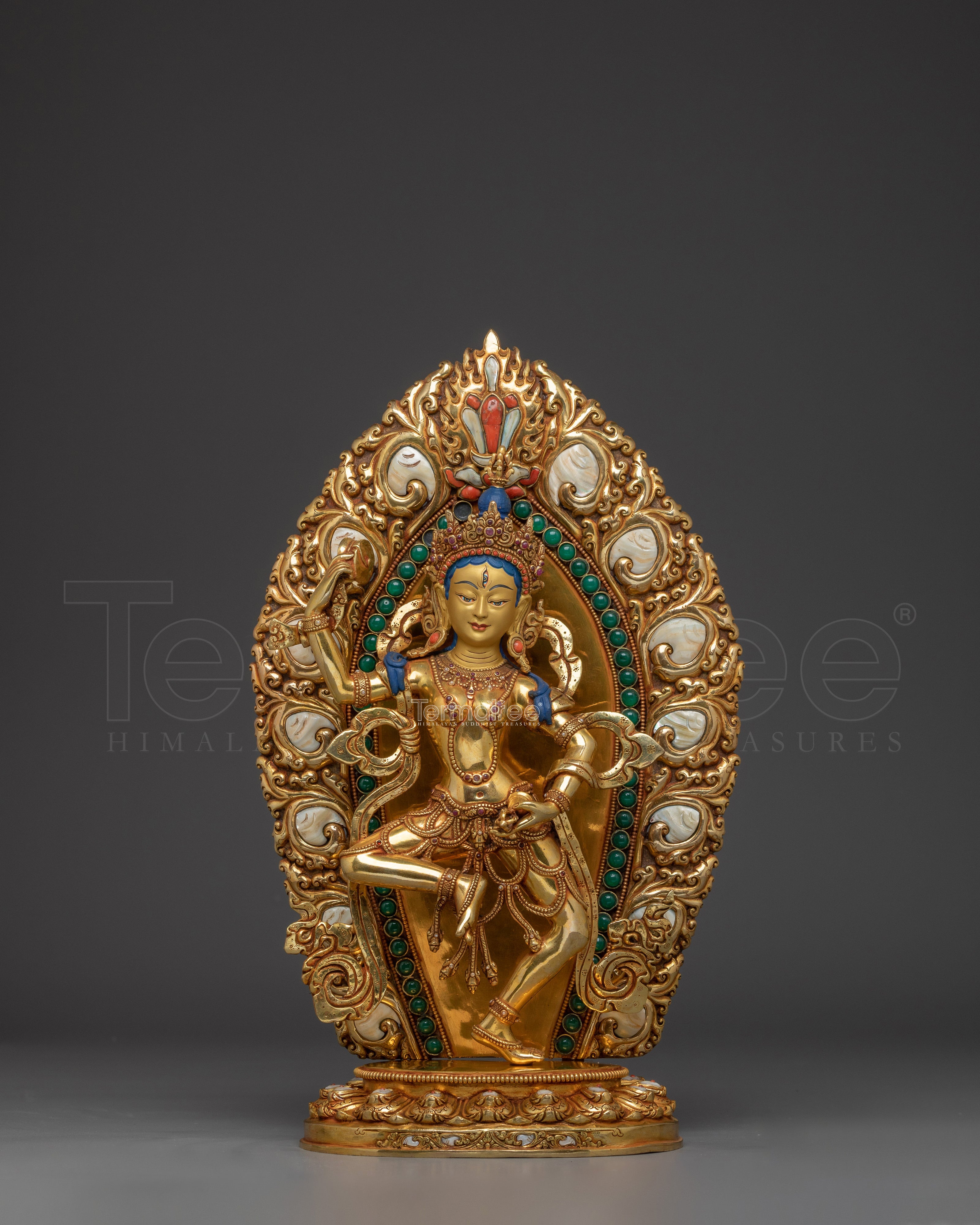 Vajrayana Icon Machig Labdron | Tibetan Chod Dakini