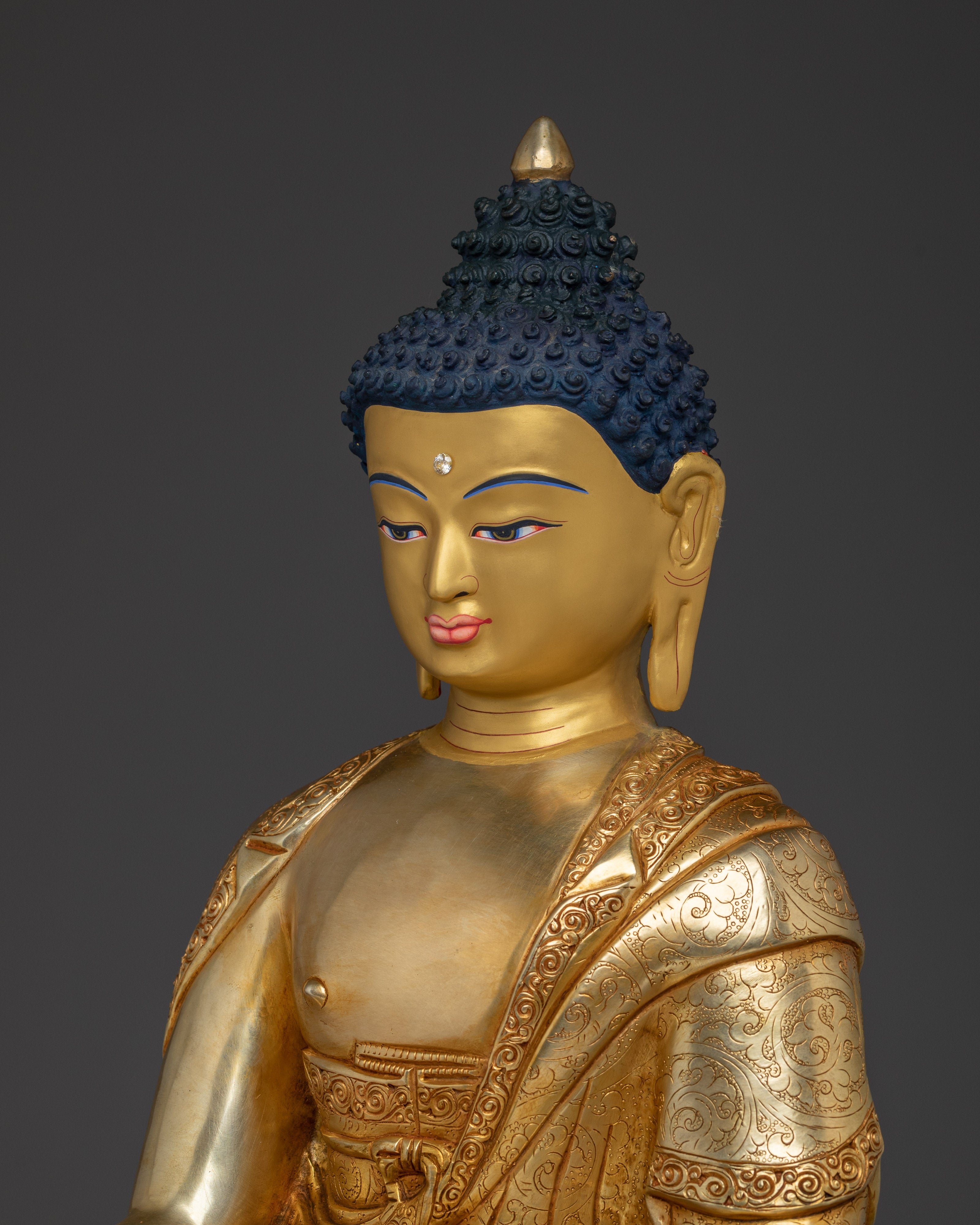 Shakyamuni Buddha Peaceful Statue | Gautama Buddha Art