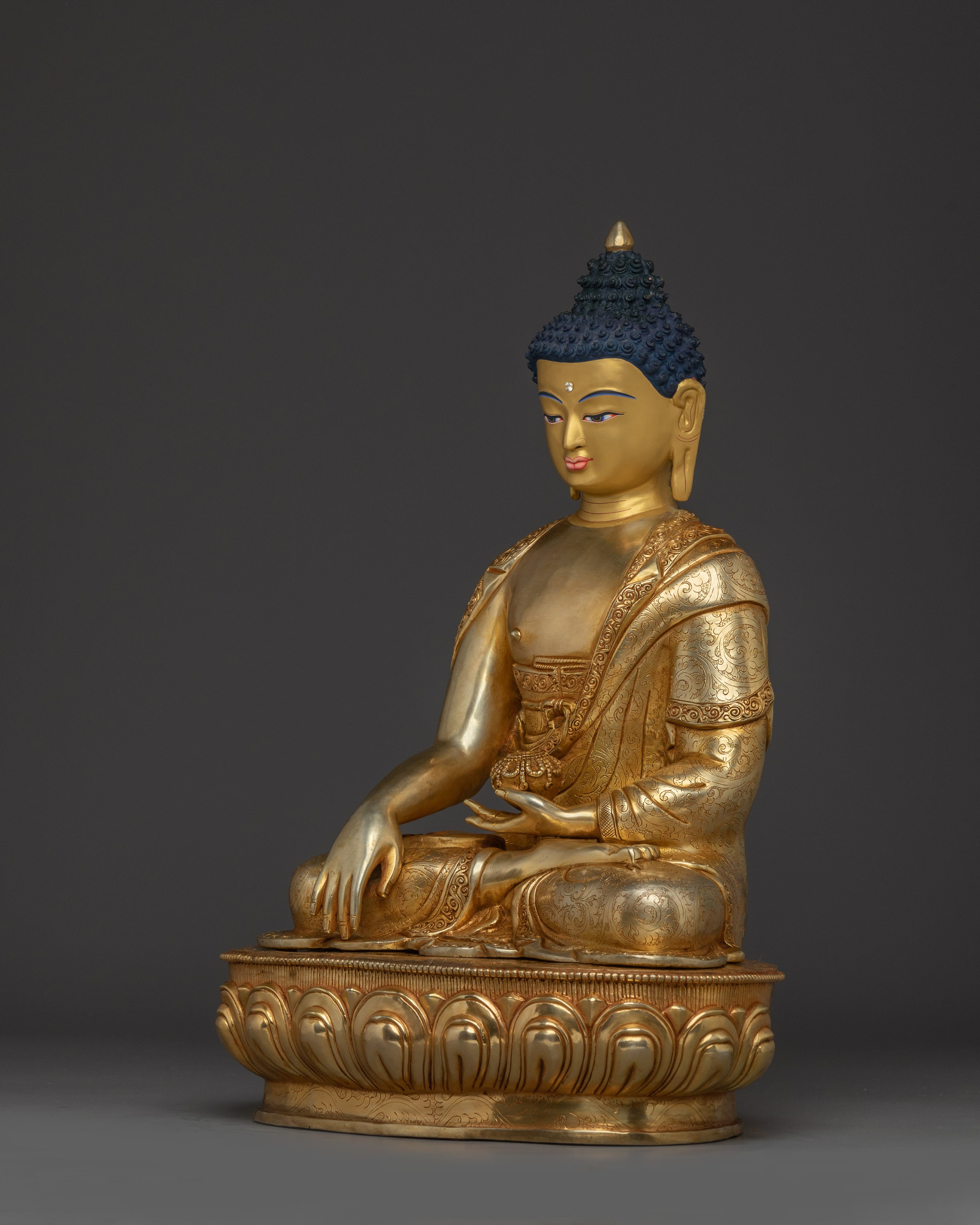 Shakyamuni Buddha Peaceful Statue | Gautama Buddha Art