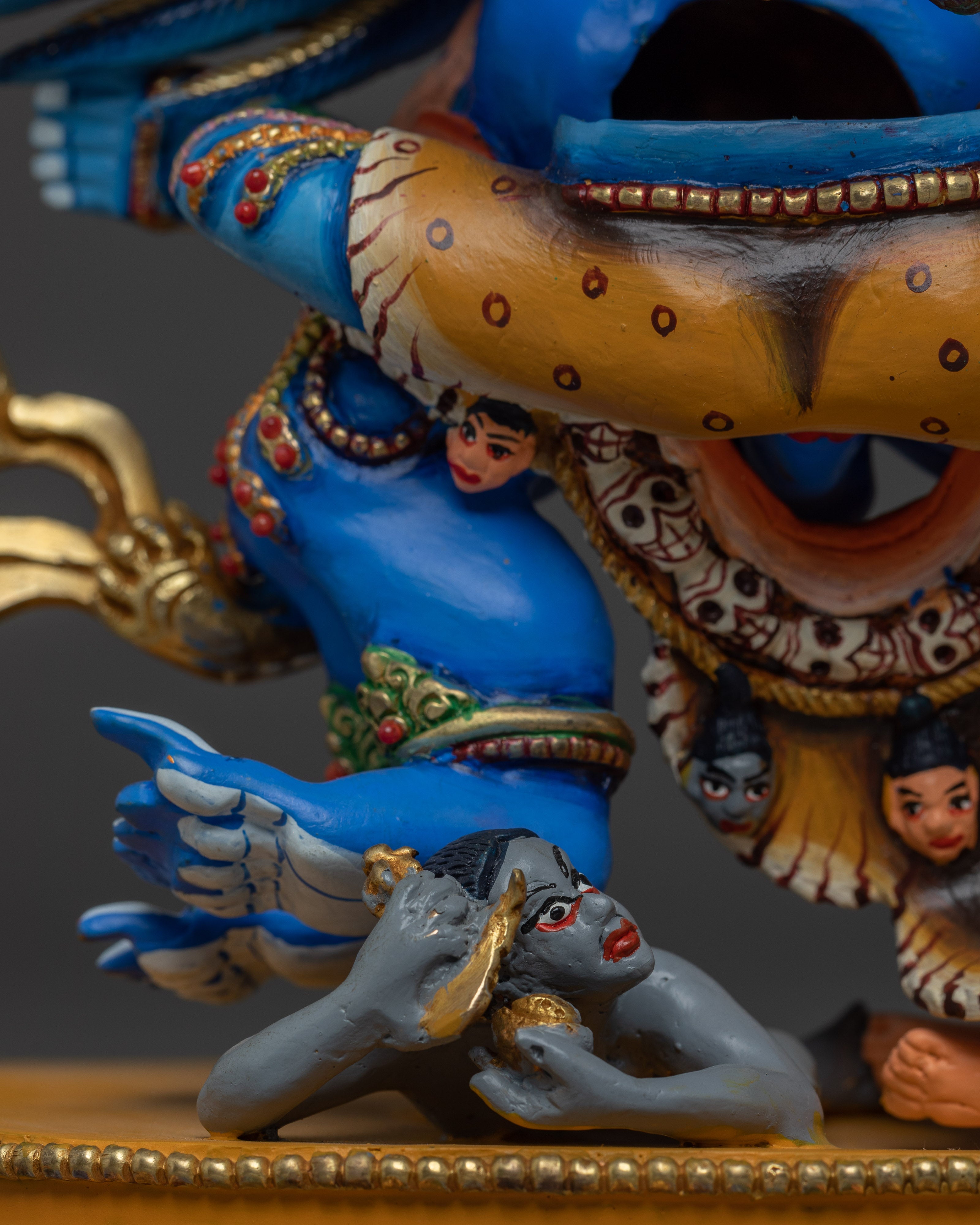 Tantric Protector Vajrakilaya Statue | Wrathful Protector