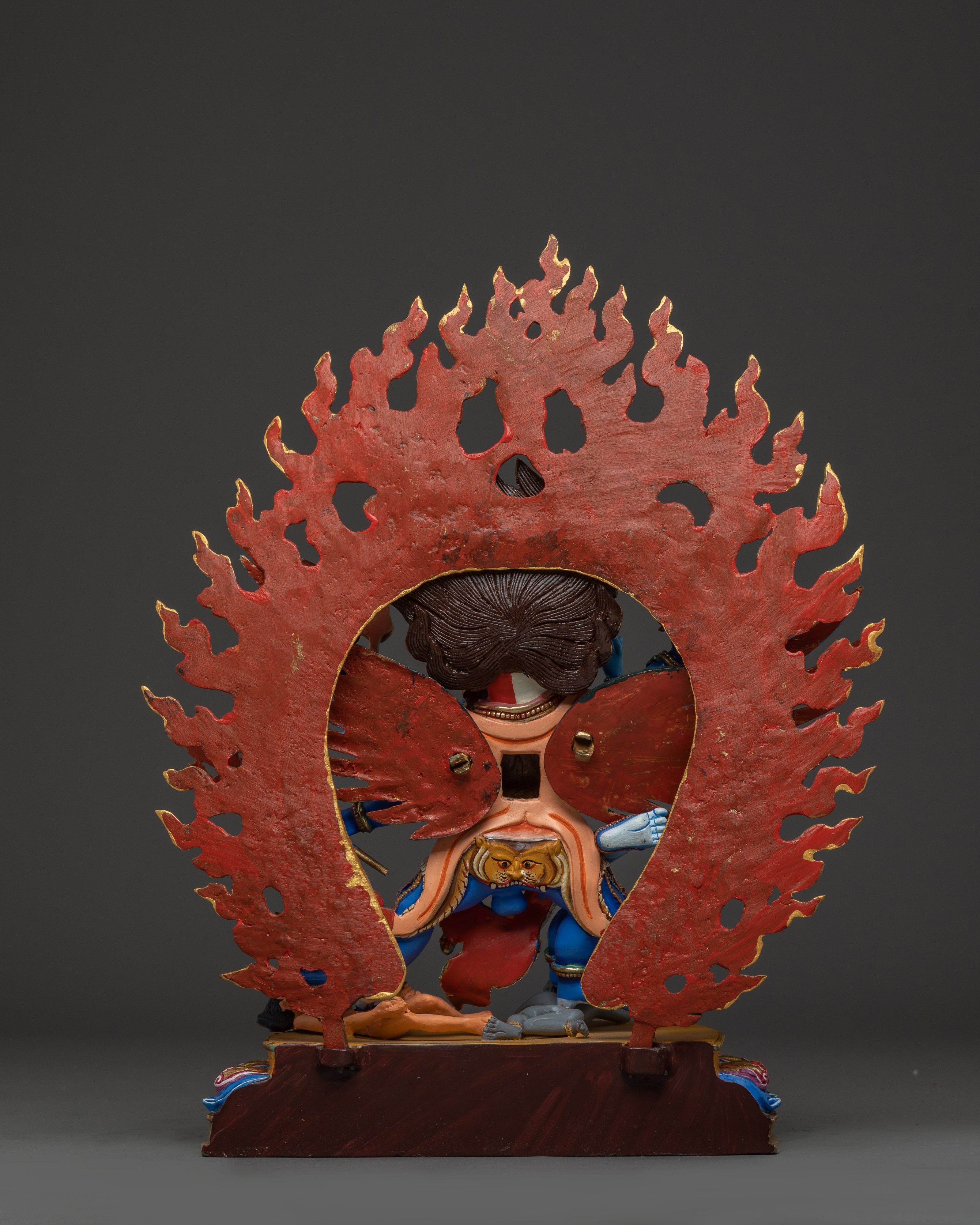 Tantric Protector Vajrakilaya Statue | Wrathful Protector