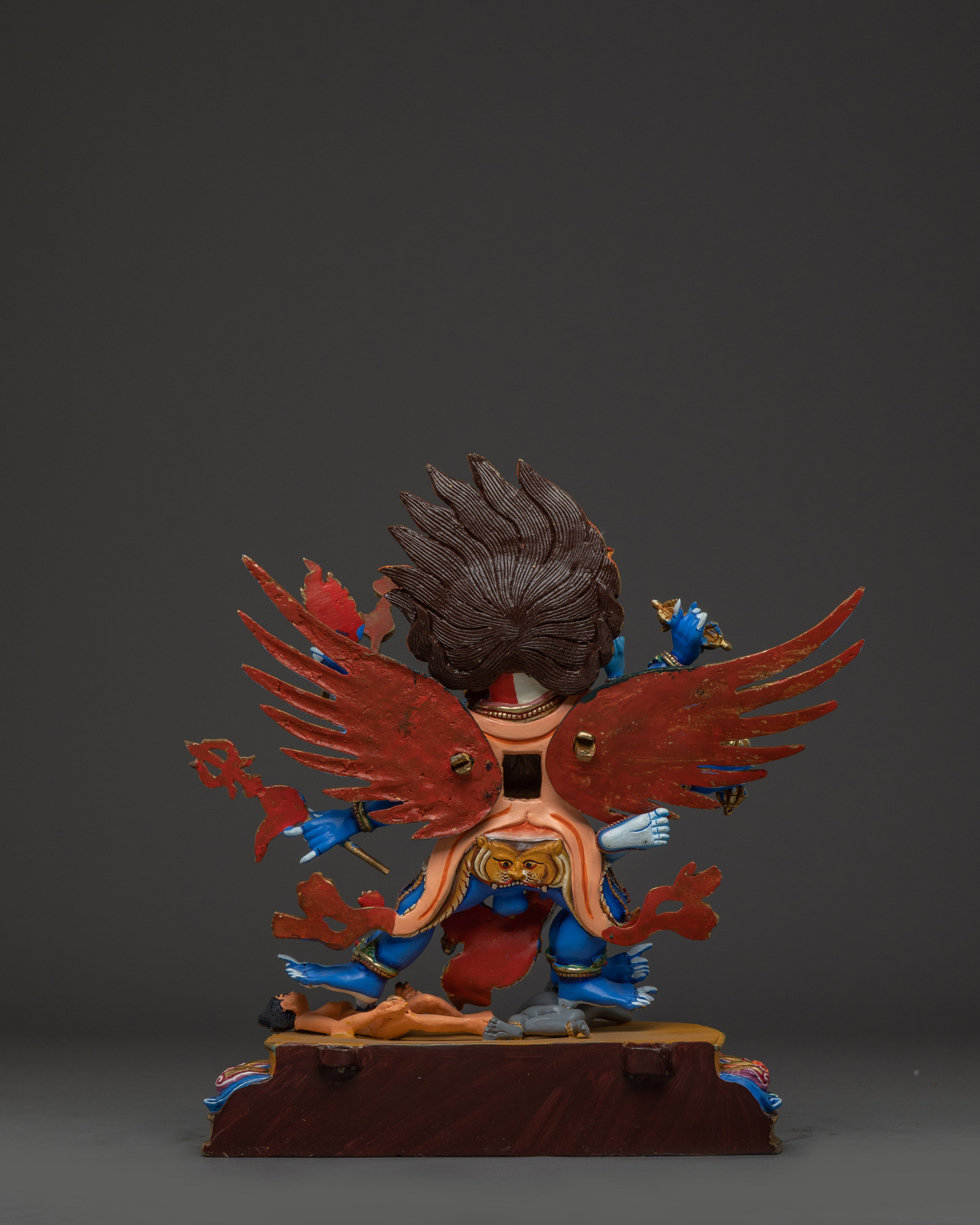 Tantric Protector Vajrakilaya Statue | Wrathful Protector