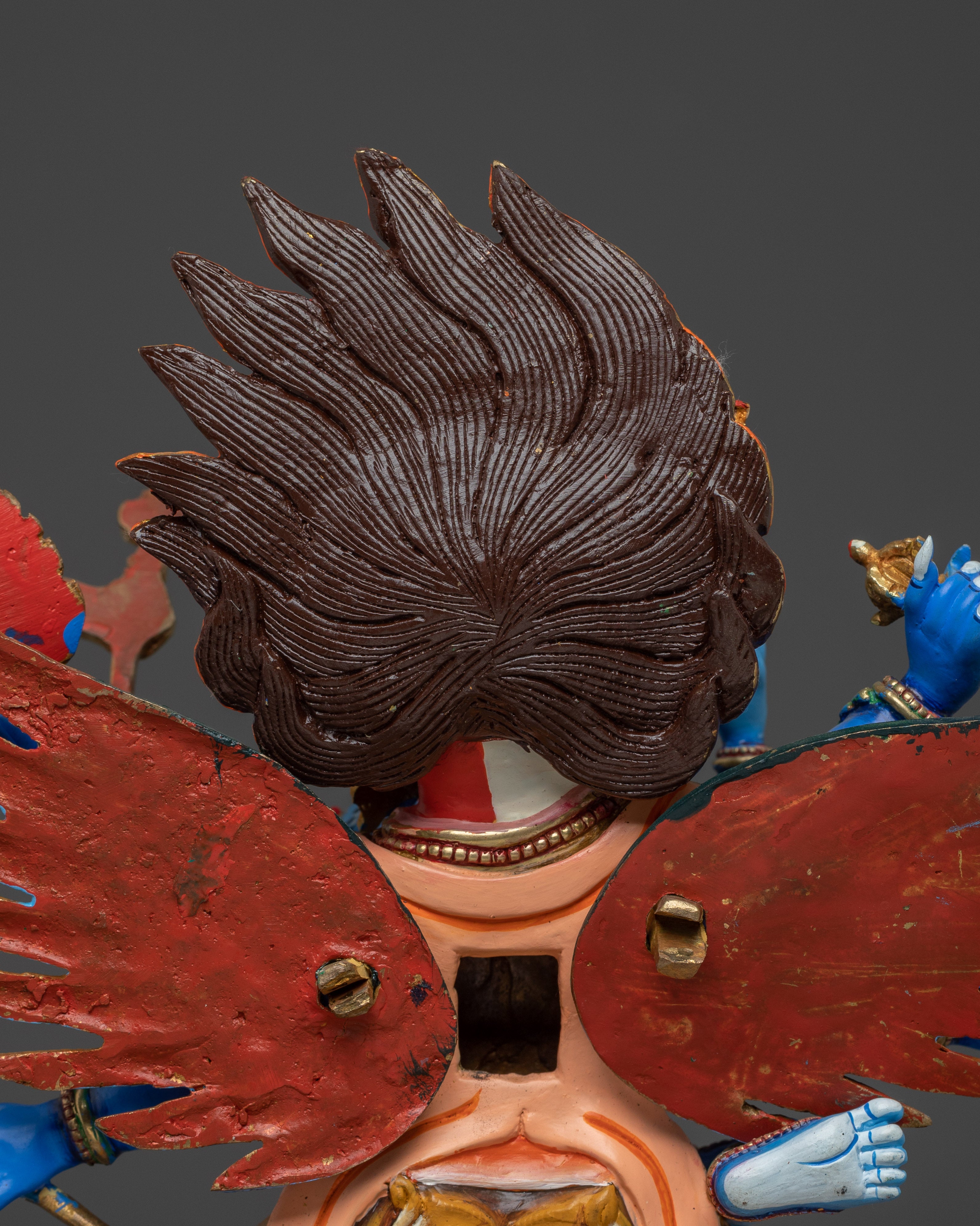 Tantric Protector Vajrakilaya Statue | Wrathful Protector