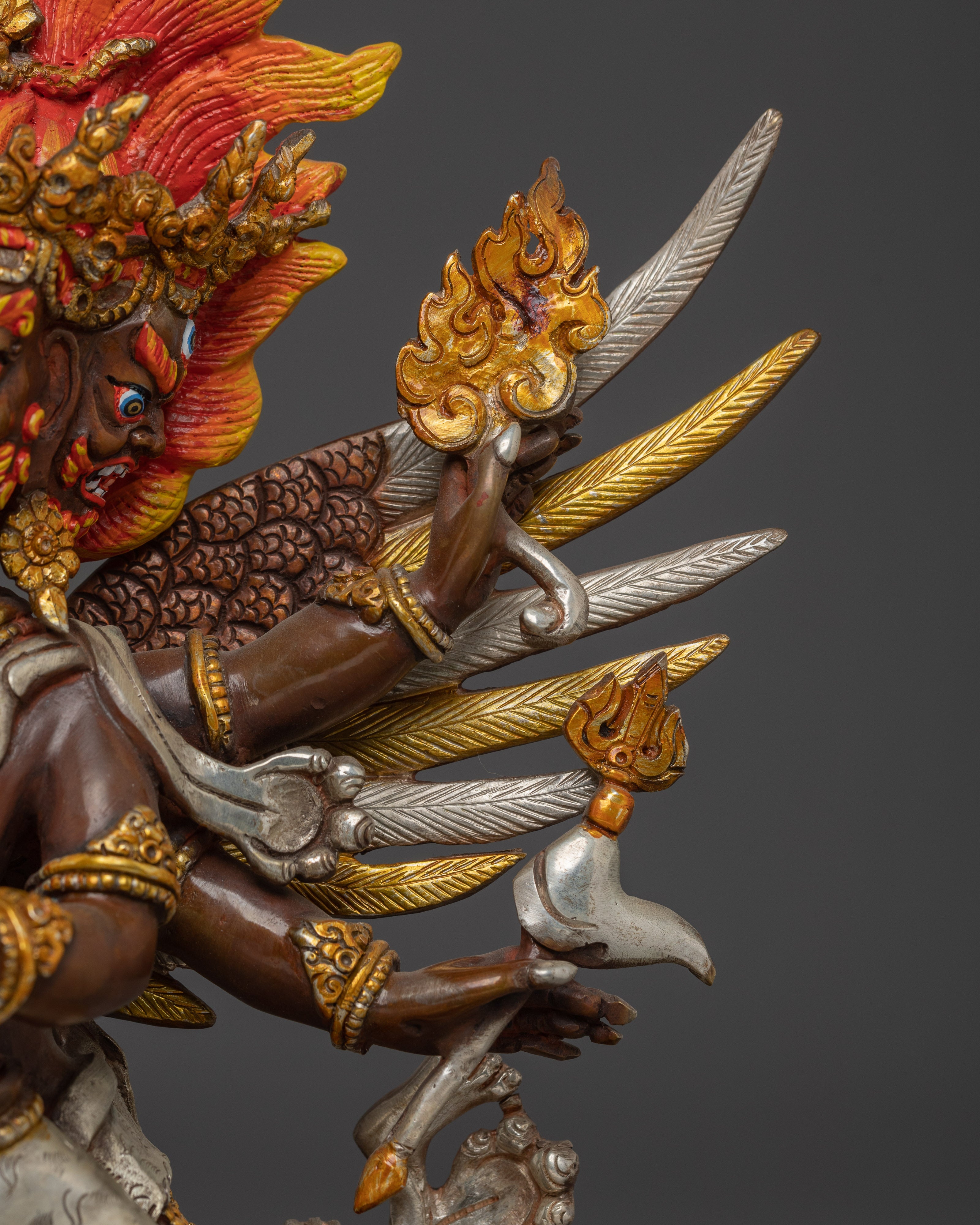 Vajrakilaya Tantric Deity Statue | Powerful Vajrayana Protector