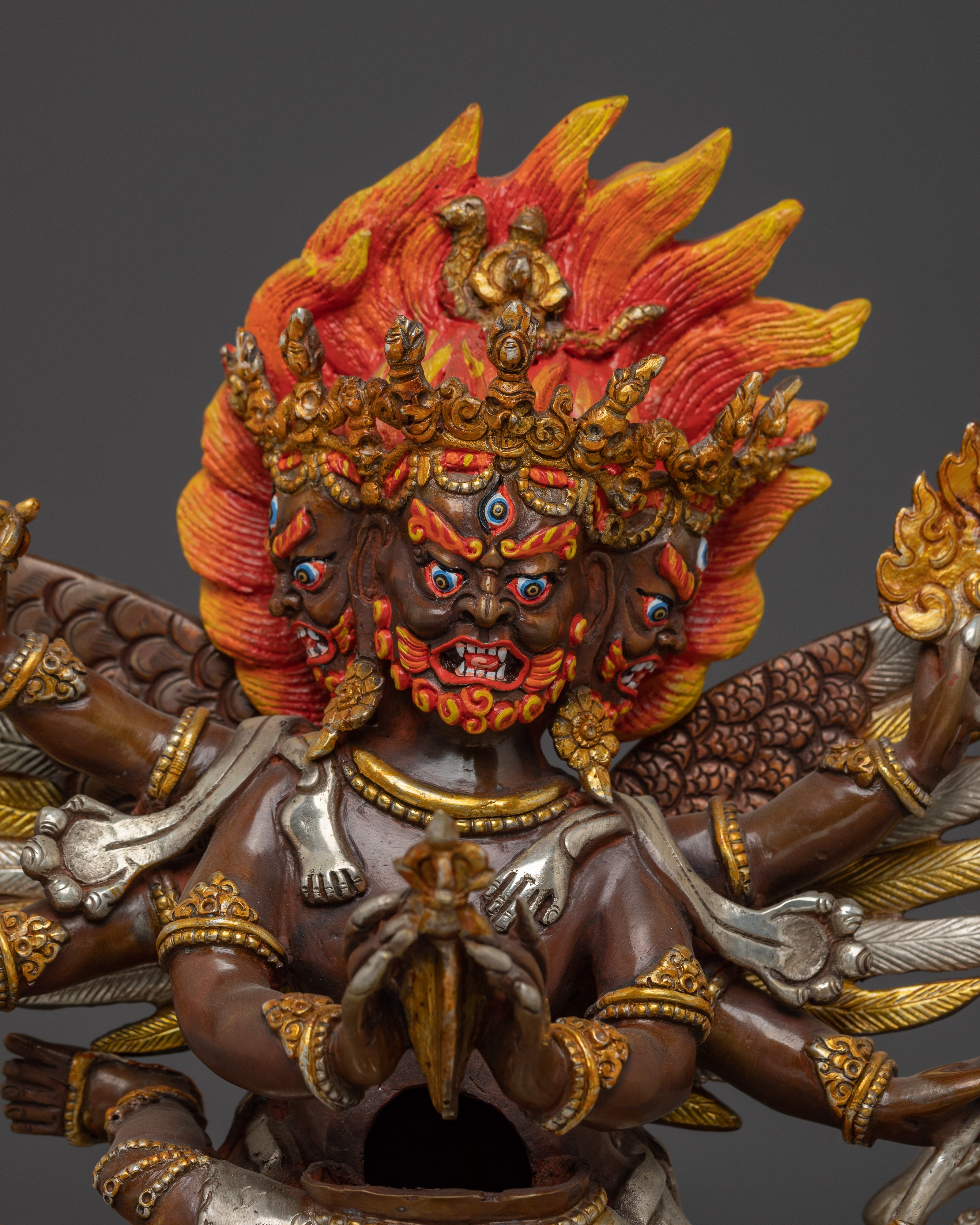 Vajrakilaya Tantric Deity Statue | Powerful Vajrayana Protector