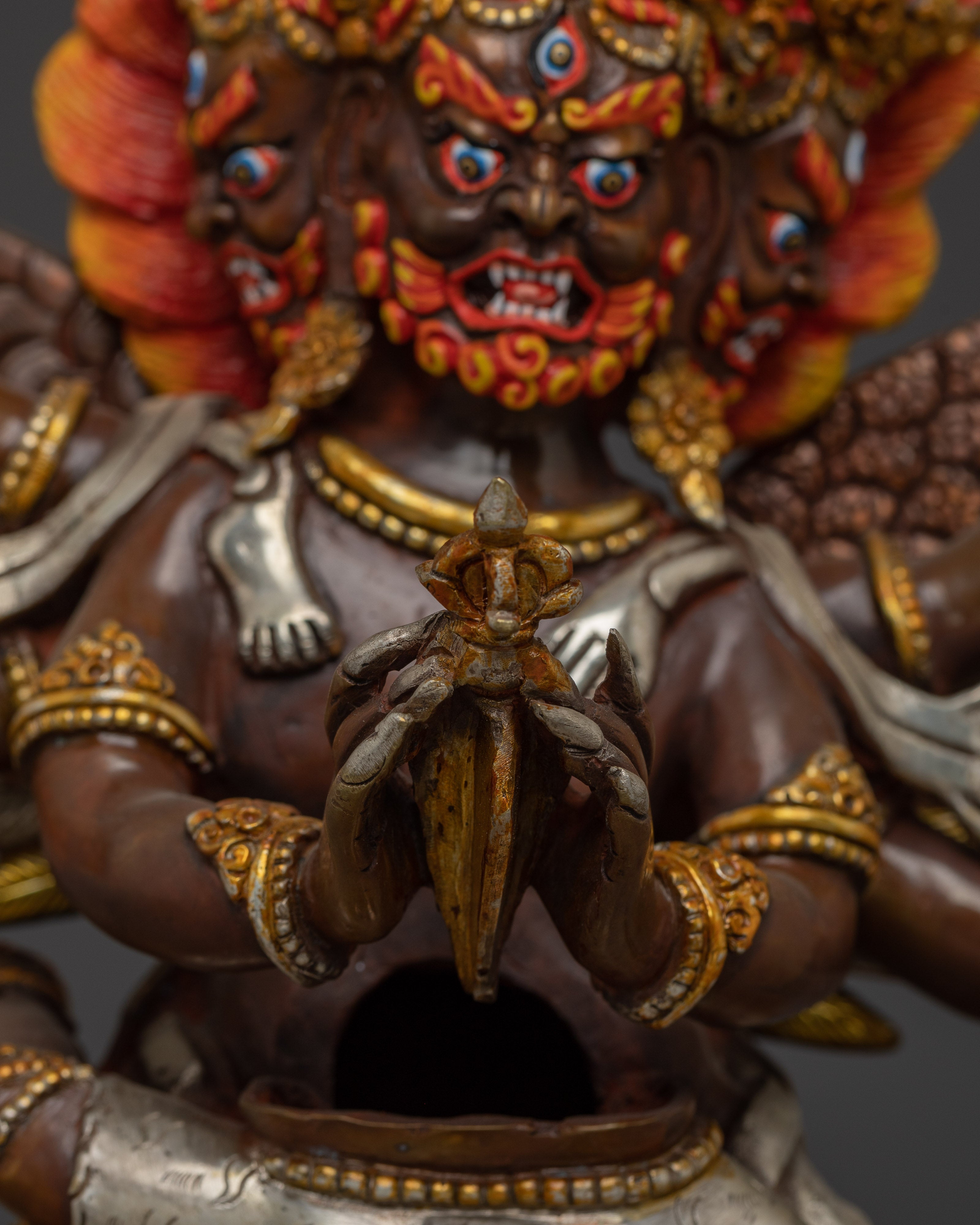 Vajrakilaya Tantric Deity Statue | Powerful Vajrayana Protector