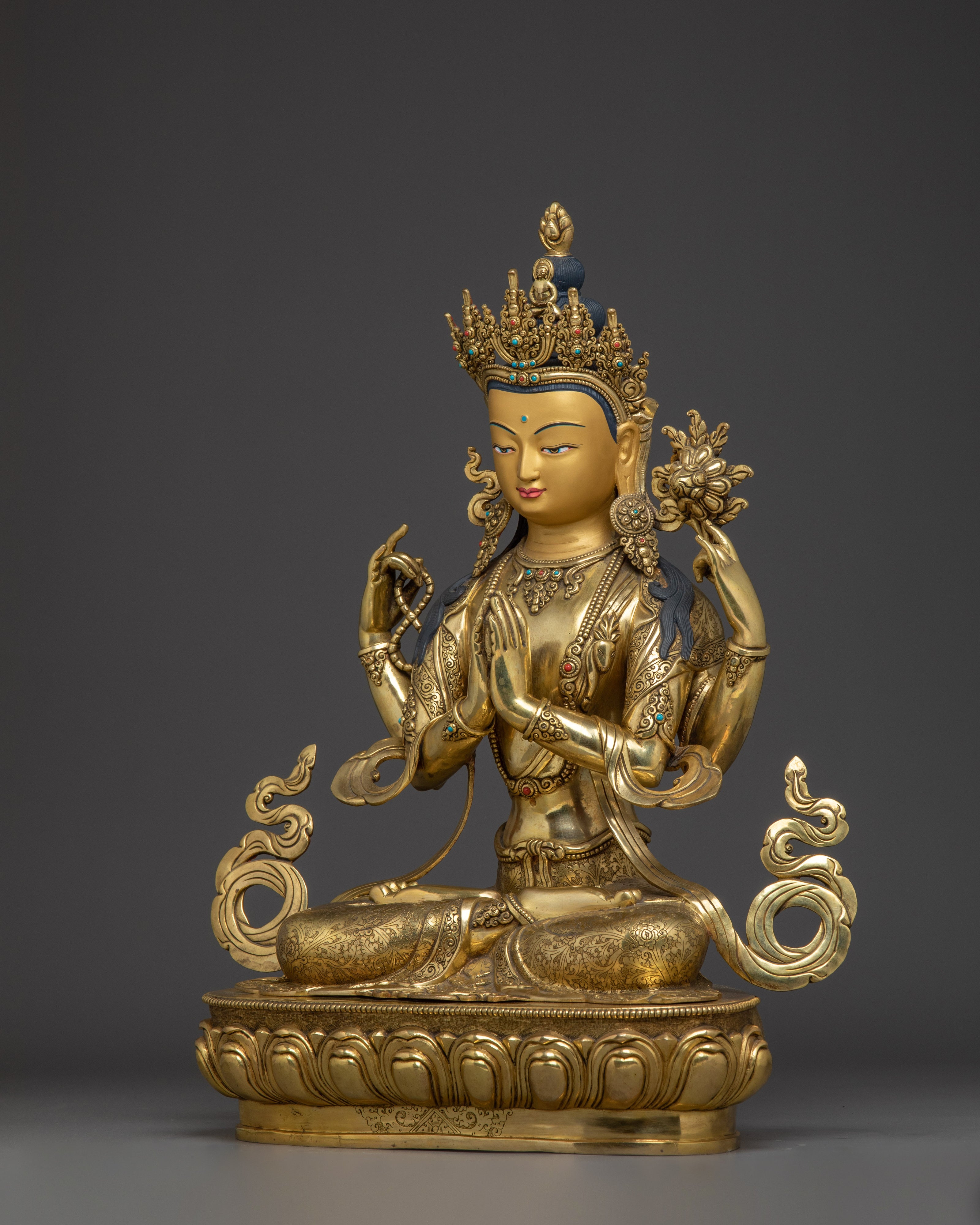 Chenrezig Art - The Protector of Sentient Beings | Infinite Compassion