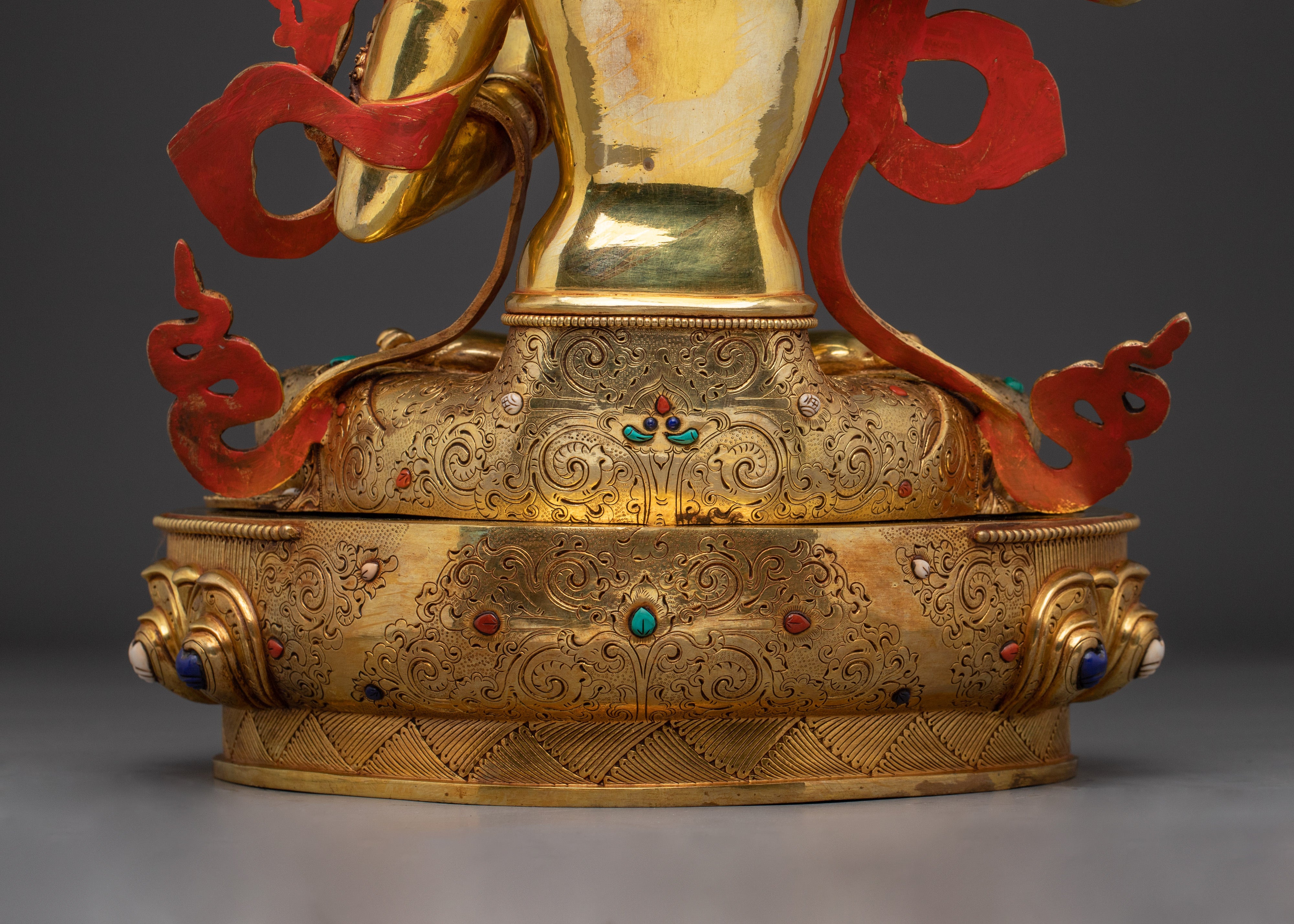 Handmade Supreme Wisdom Manjushri Art | Wisdom Bodhisattva Statue