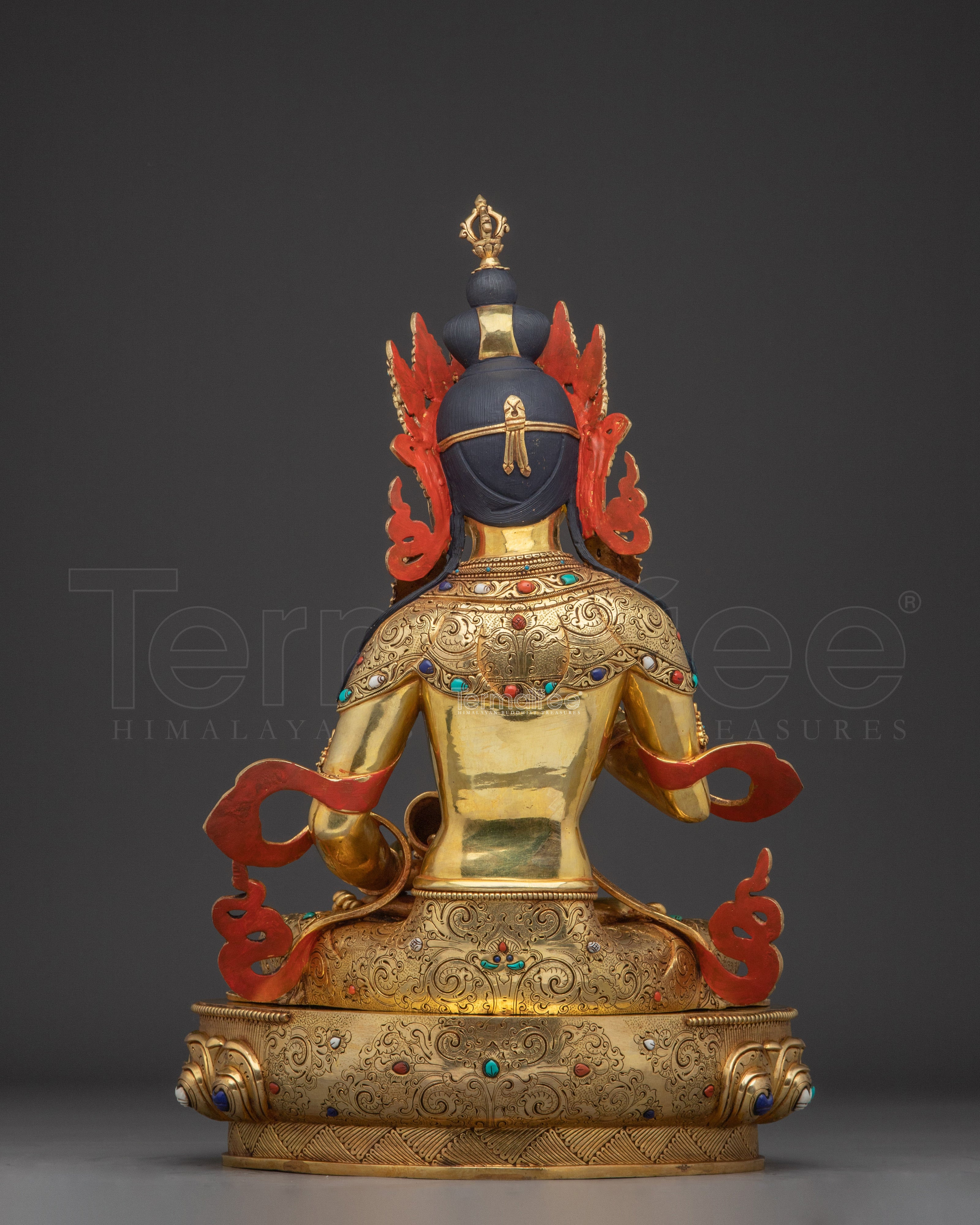 Golden Vajrasattva Purification Deity Artwork | Embodiment of Purification