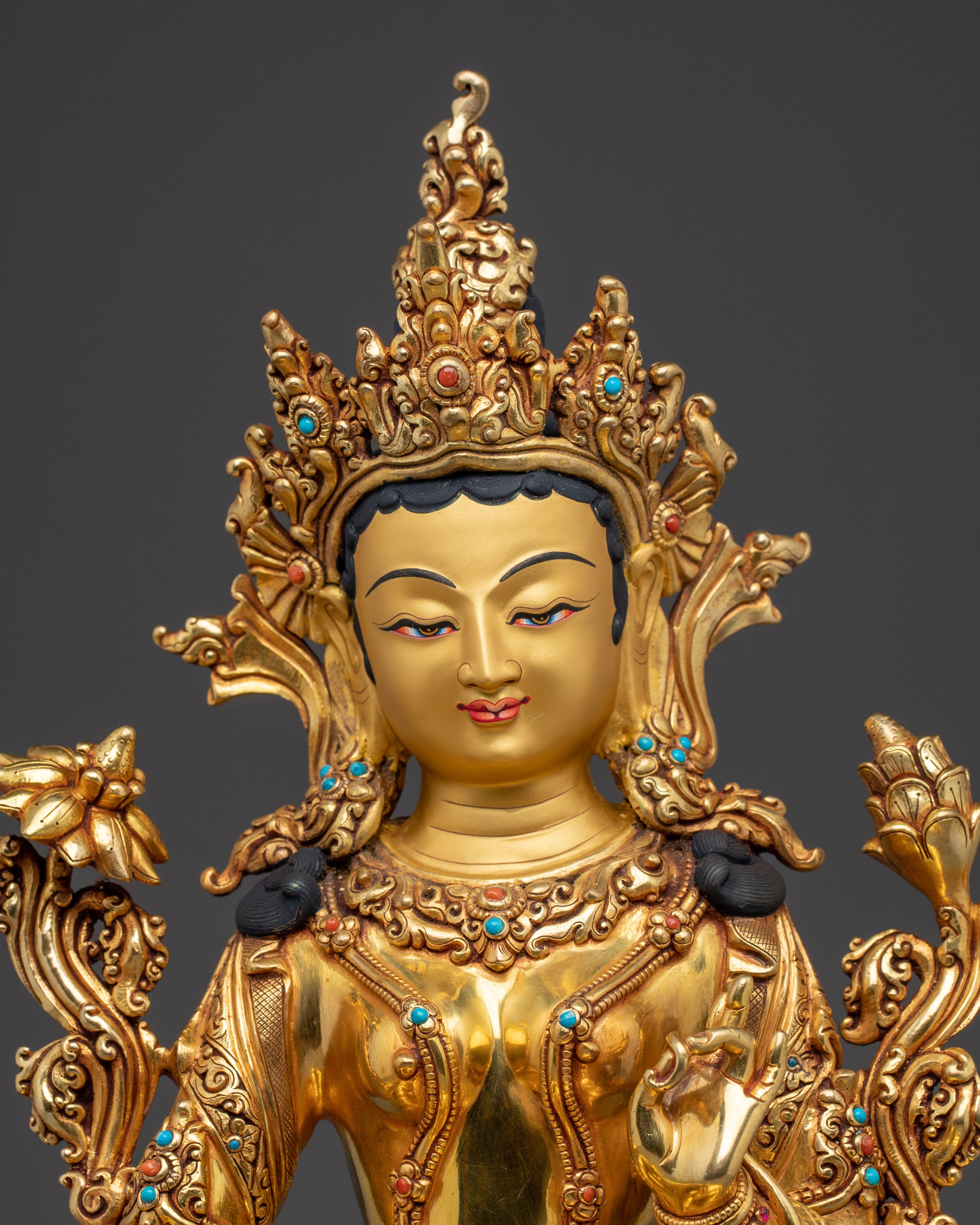 Manjushri Practice Statue | Buddhist Wisdom Deity