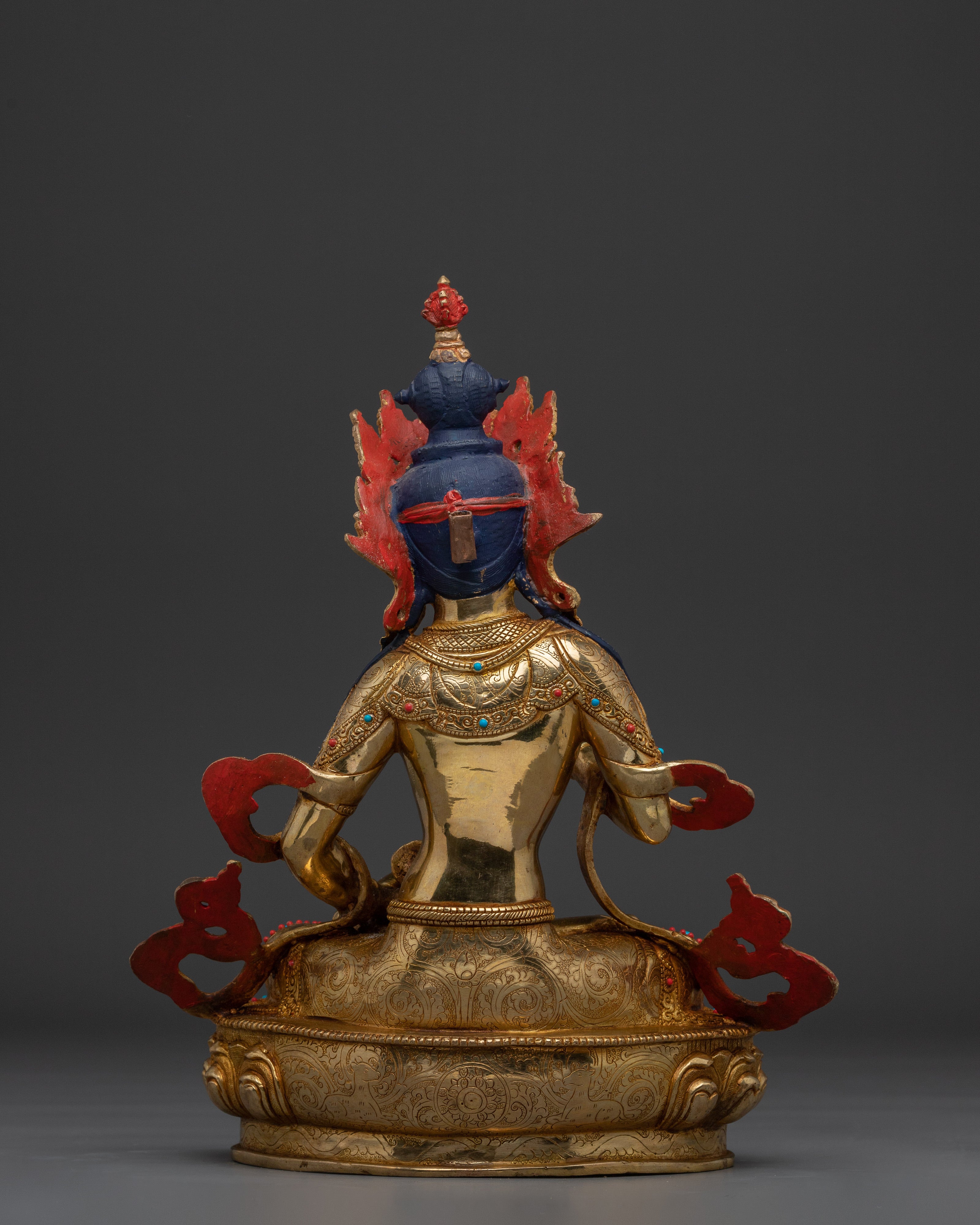 Handmade Artwork of Himalayan Deity Vajrasattva | The Deity of Purification