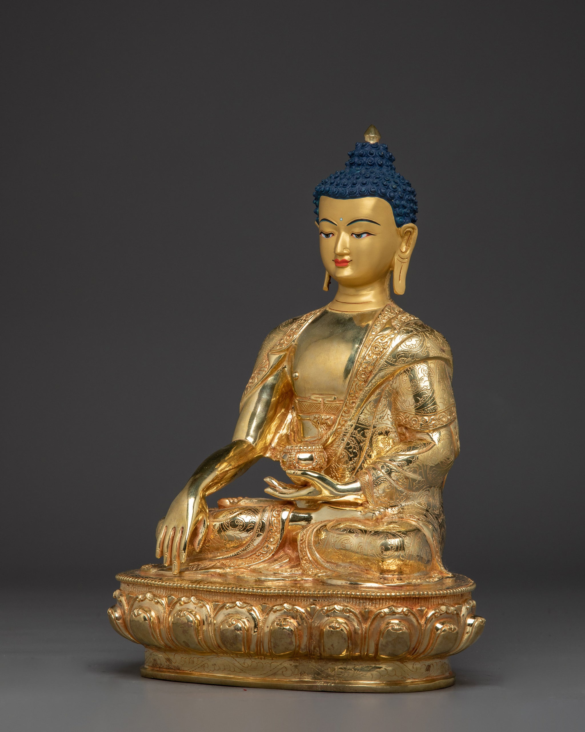 Buda Real Golden Historical Buddha Gautama Artwork | Embodiment of Wisdom
