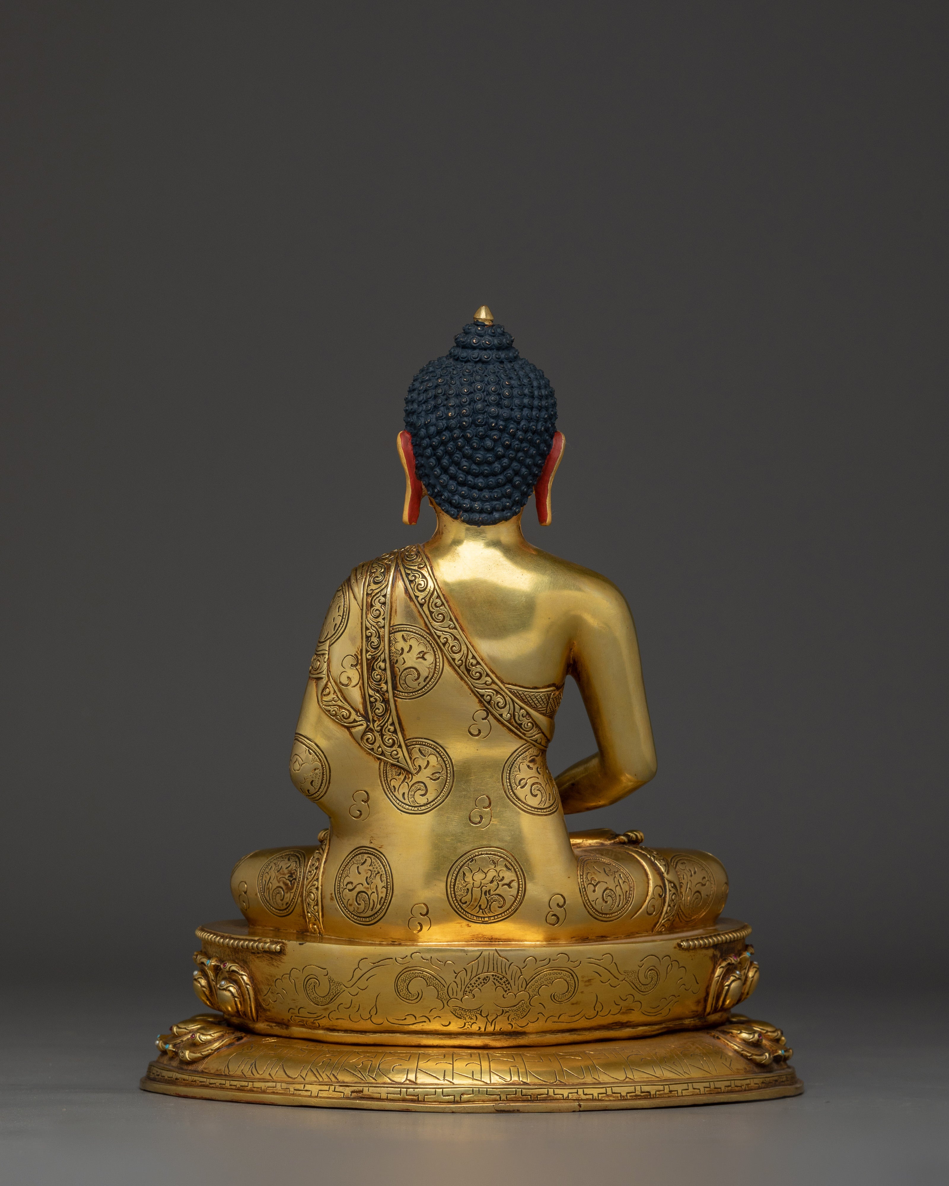 Sukhavati Ruler Amitabha Buddha Sculpture | Altar Decor for Meditation