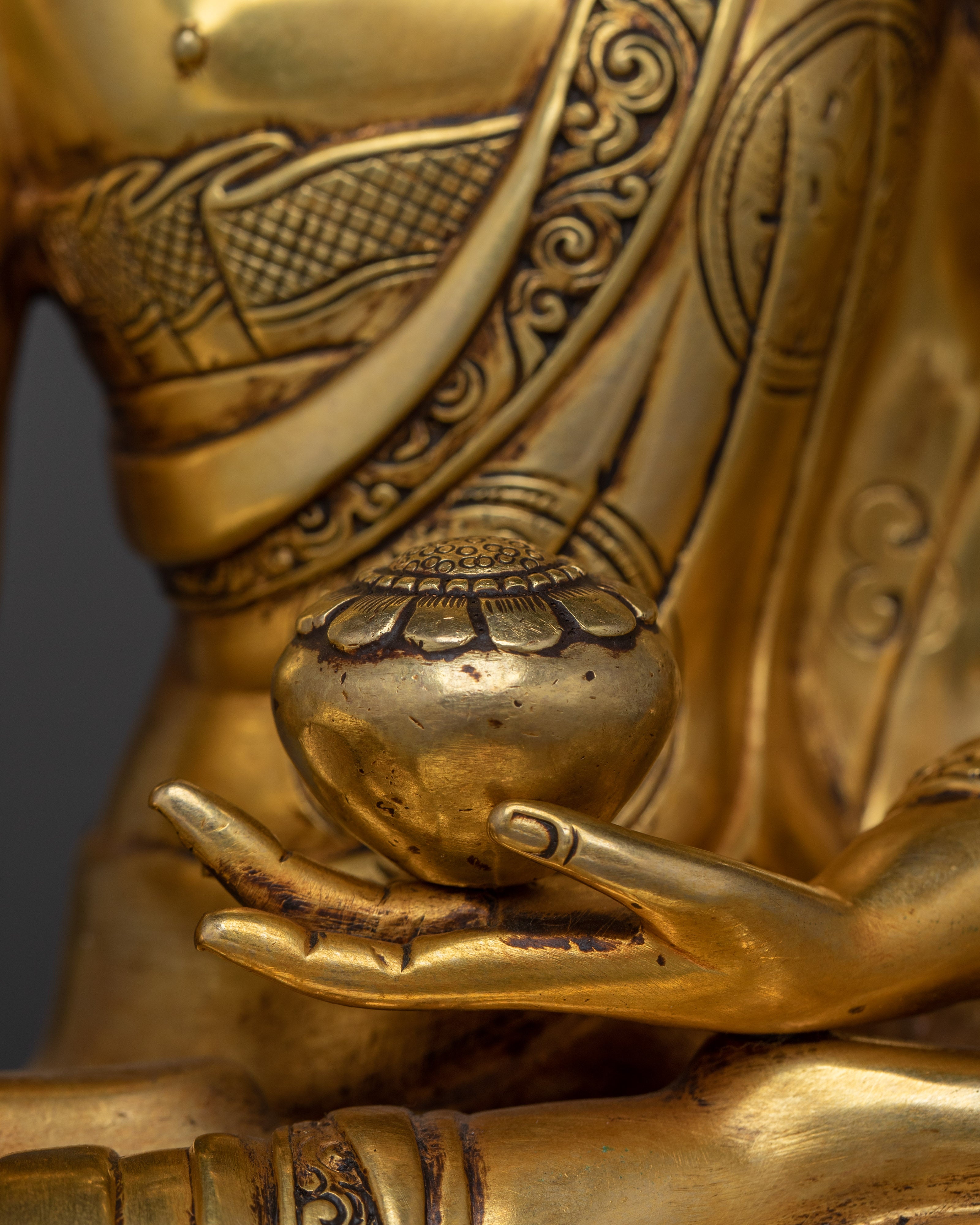 11 Inch Tibetan Shakyamuni Buddha Artwork | Enlightened One