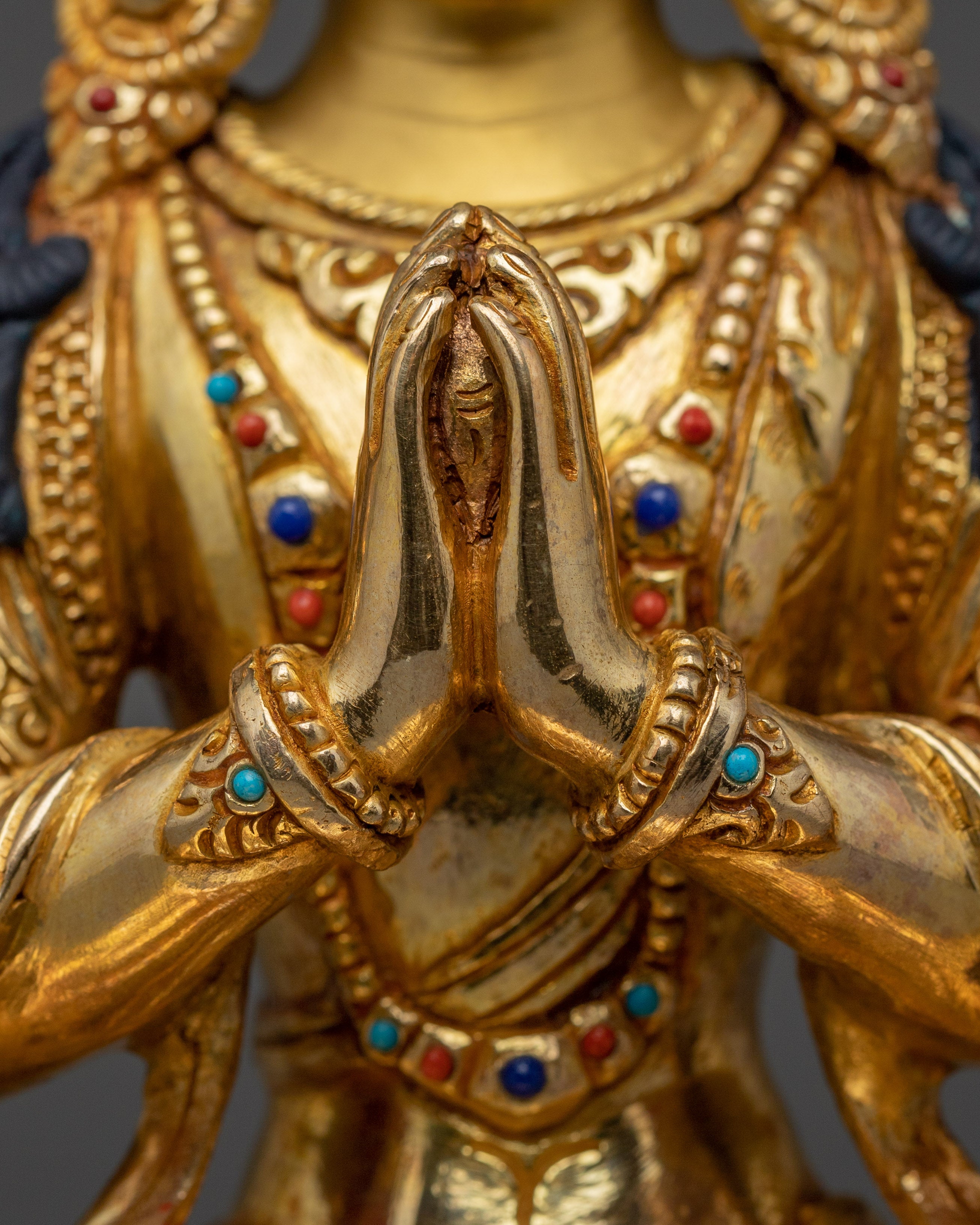 Chenrezig The Bodhisattva |  Altar Decor from Nepal