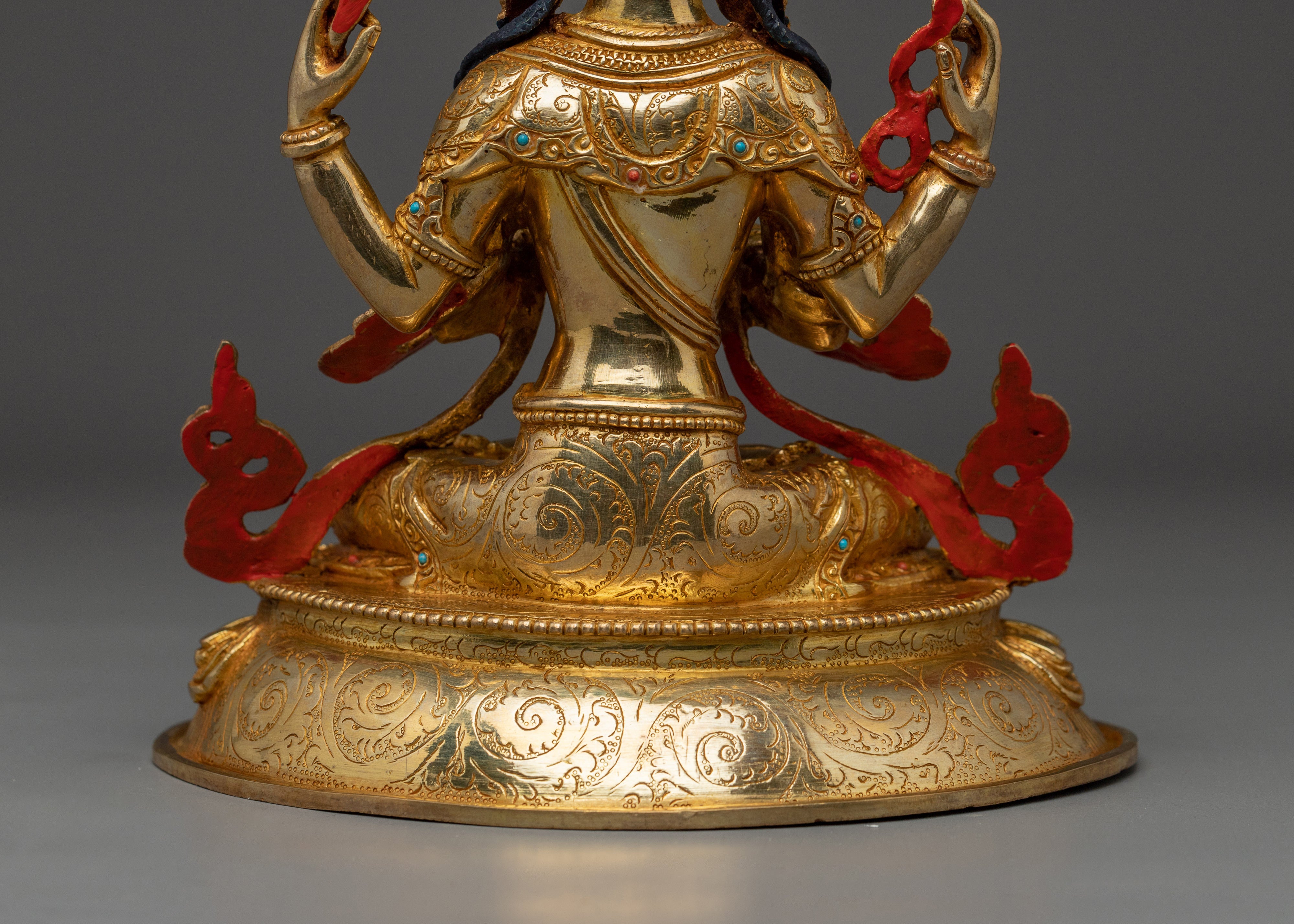 Chenrezig The Bodhisattva |  Altar Decor from Nepal