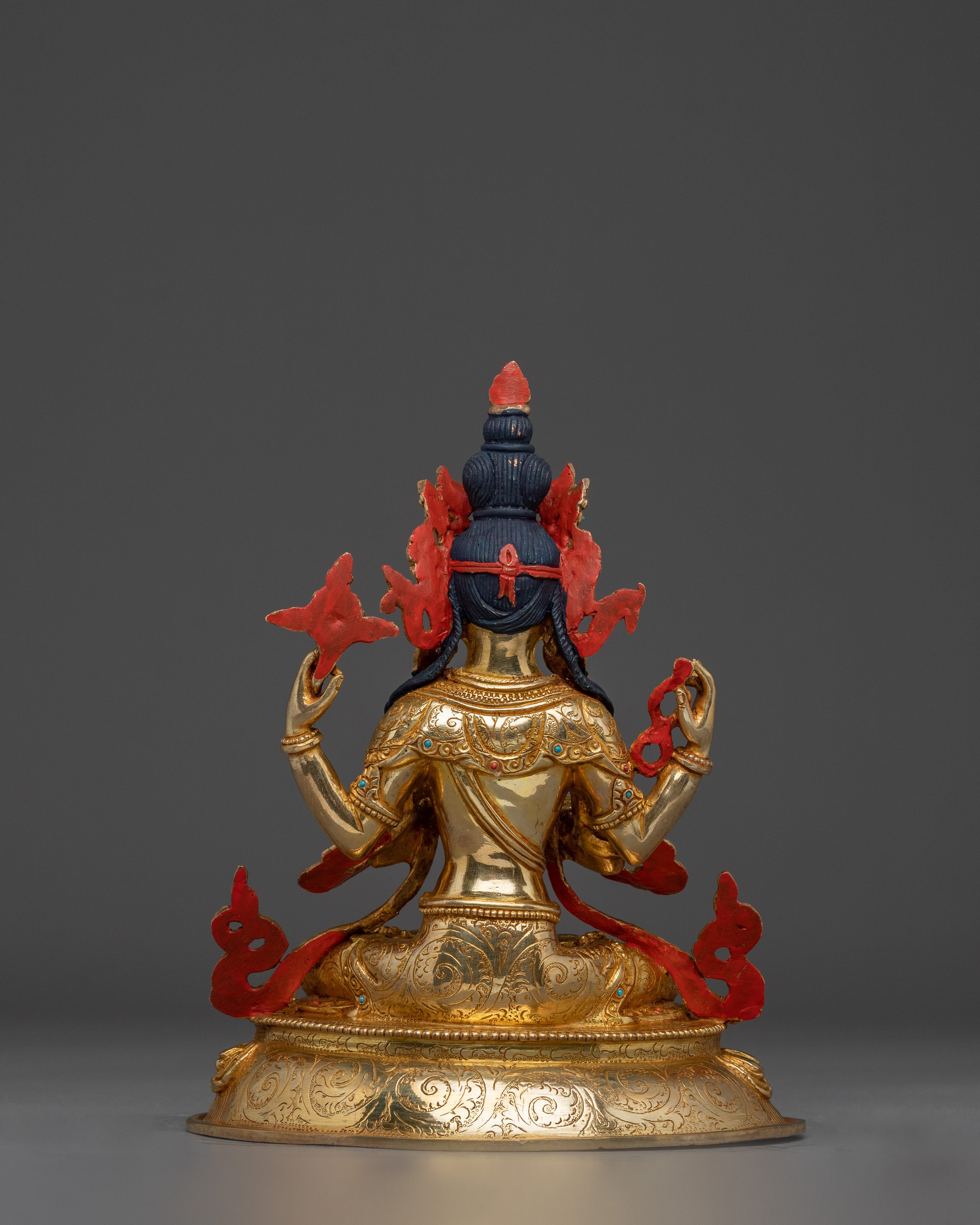 Chenrezig The Bodhisattva |  Altar Decor from Nepal