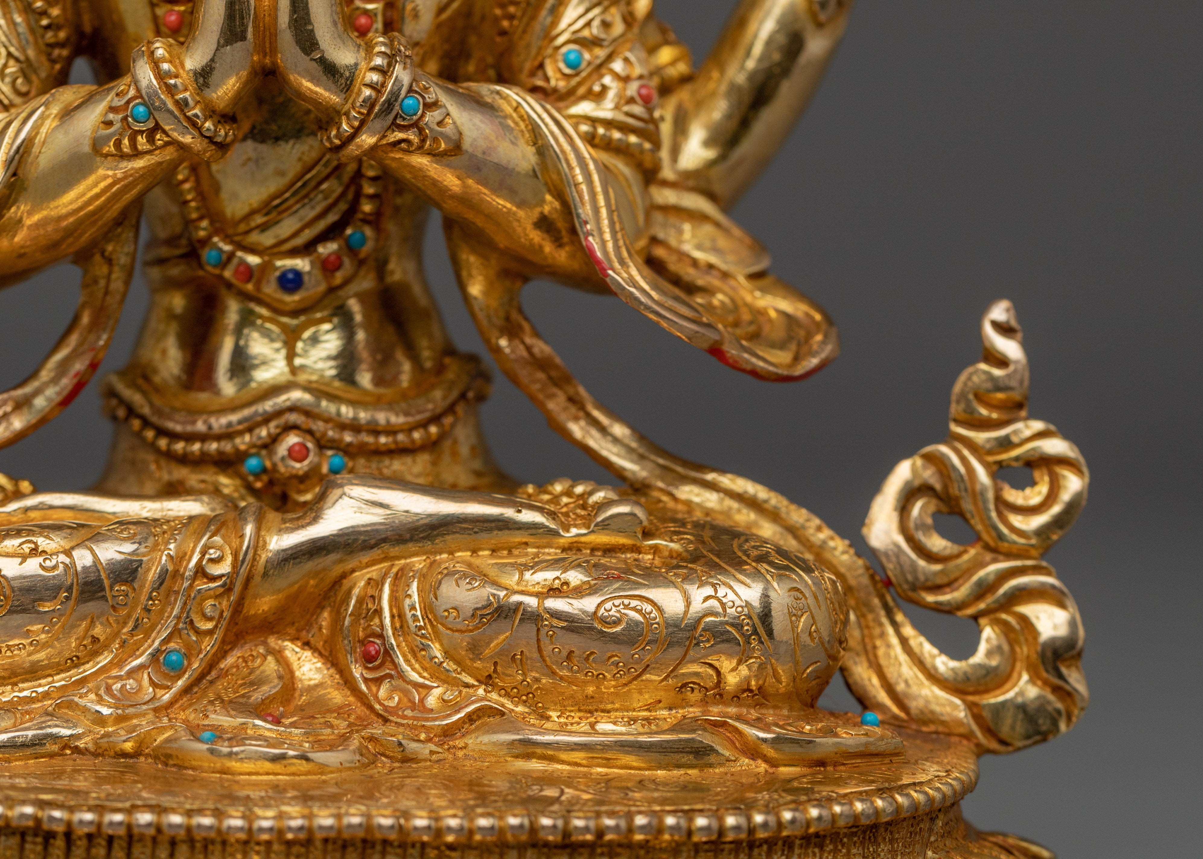 Chenrezig The Bodhisattva |  Altar Decor from Nepal