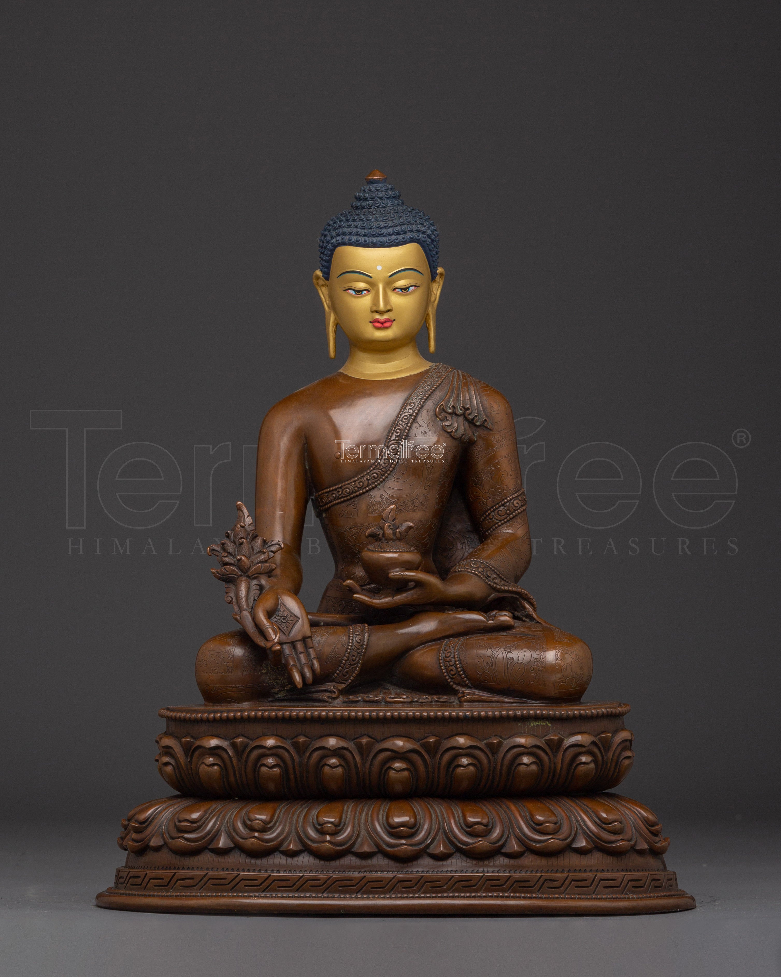 Handmade Healing Deity Medicine Buddha | Divine Source of Healing, Purification