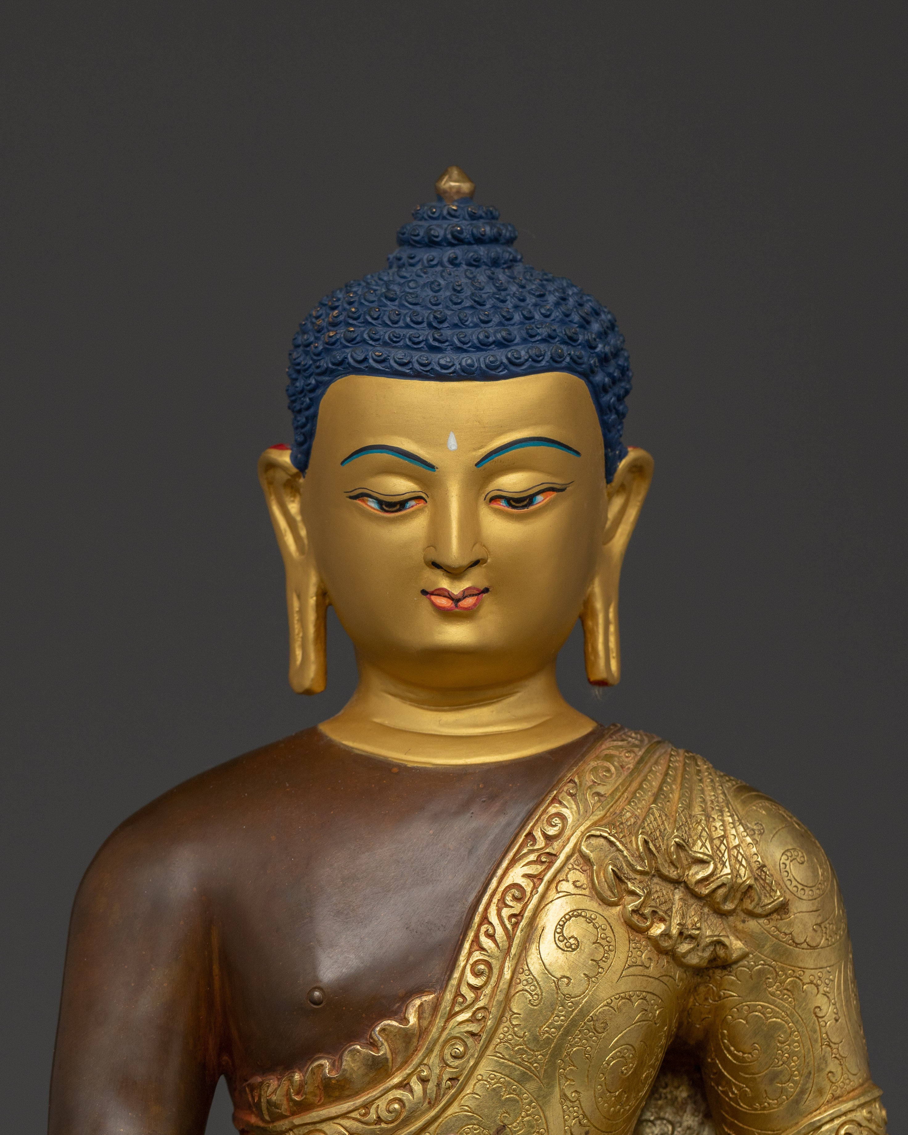 Medicine Buddha Spiritual Decoration | Bhaisajyaguru Sculpture