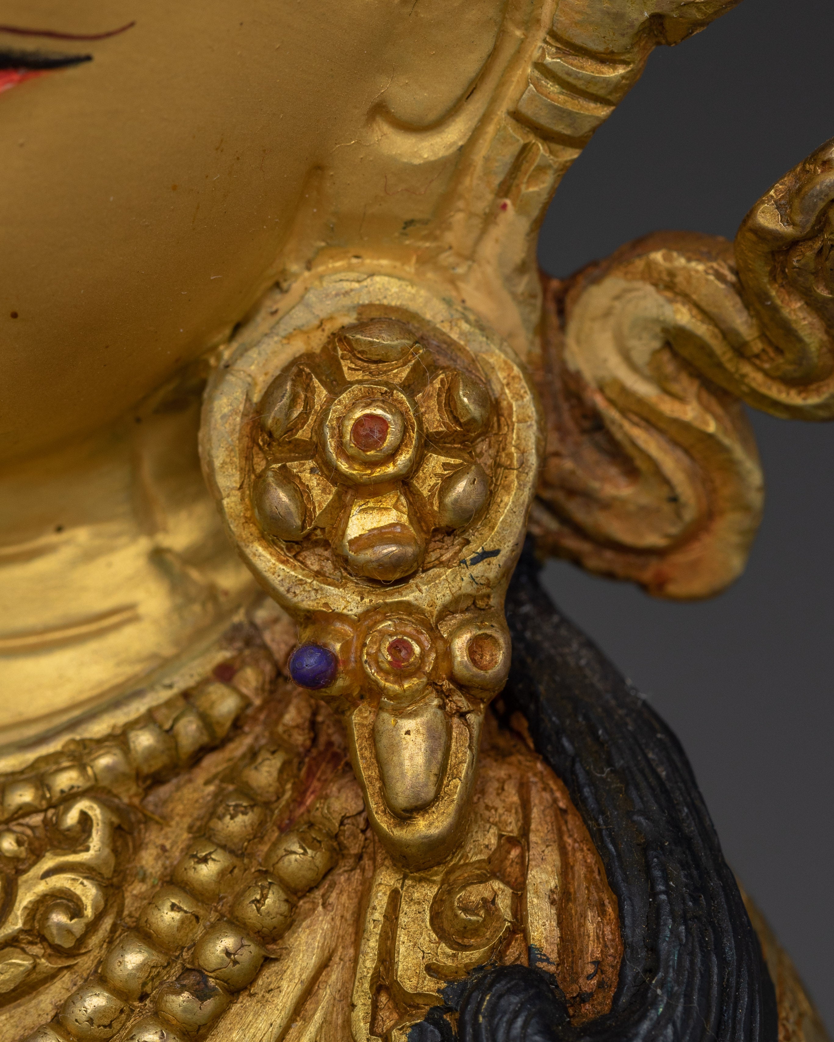 Handmade Buddha of Longevity Amitayus Artwork | Eternal Buddha of Health and Prosperity