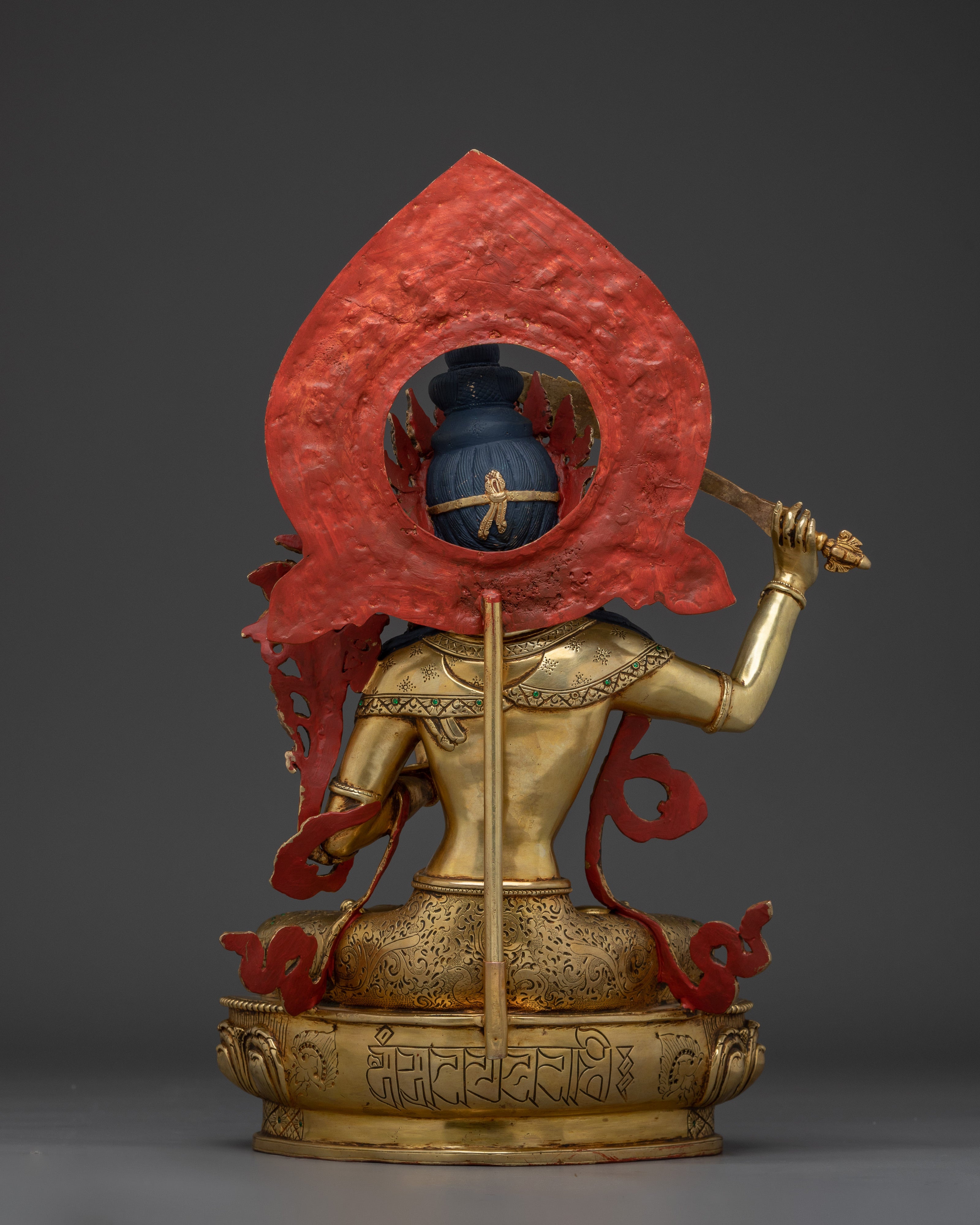 Sculpture of Tibetan Buddhist Manjushri | The Embodiment of Insight and Compassion