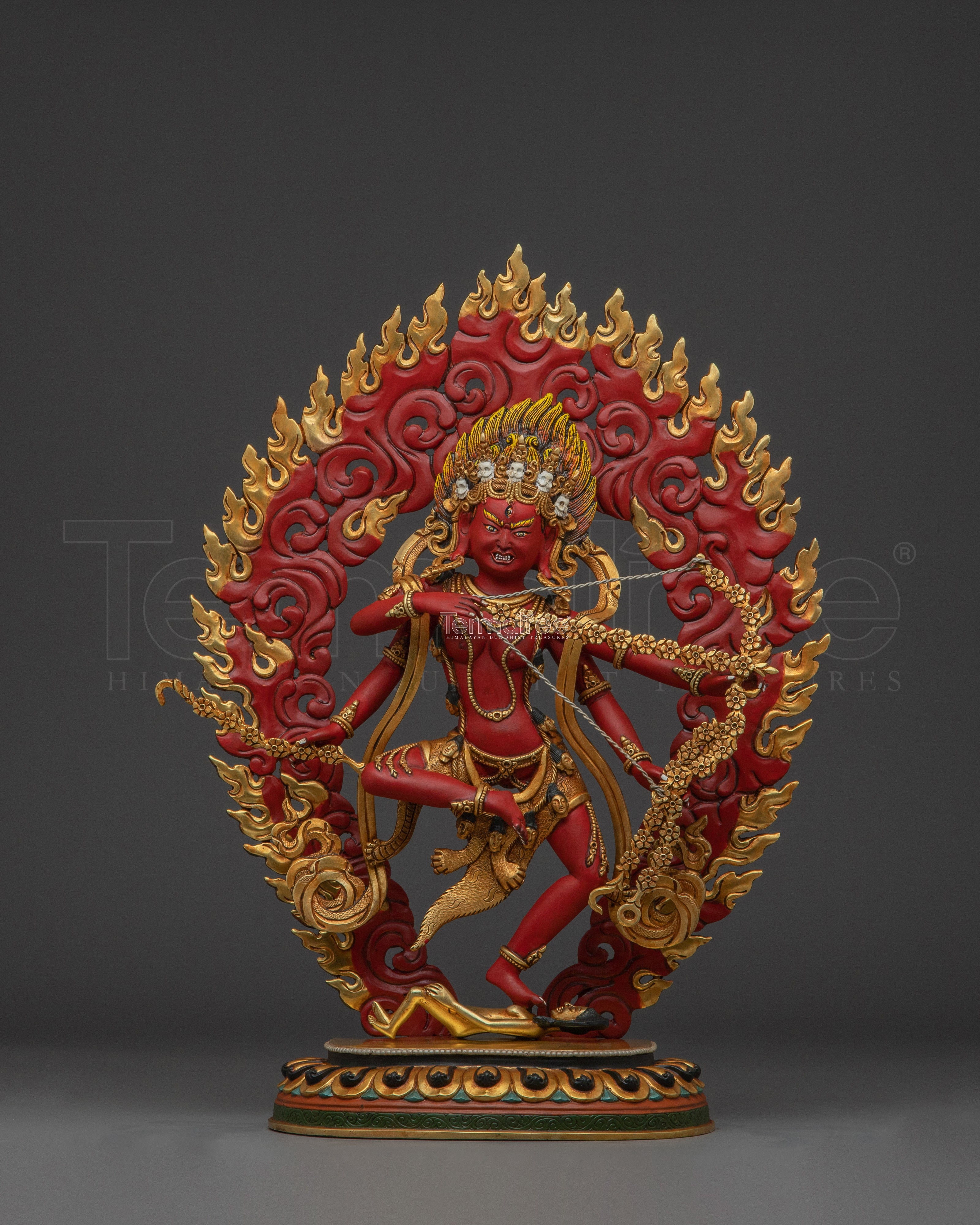 Tibetan Dakini Kurukulla Statue | Himalayan Handmade Artwork