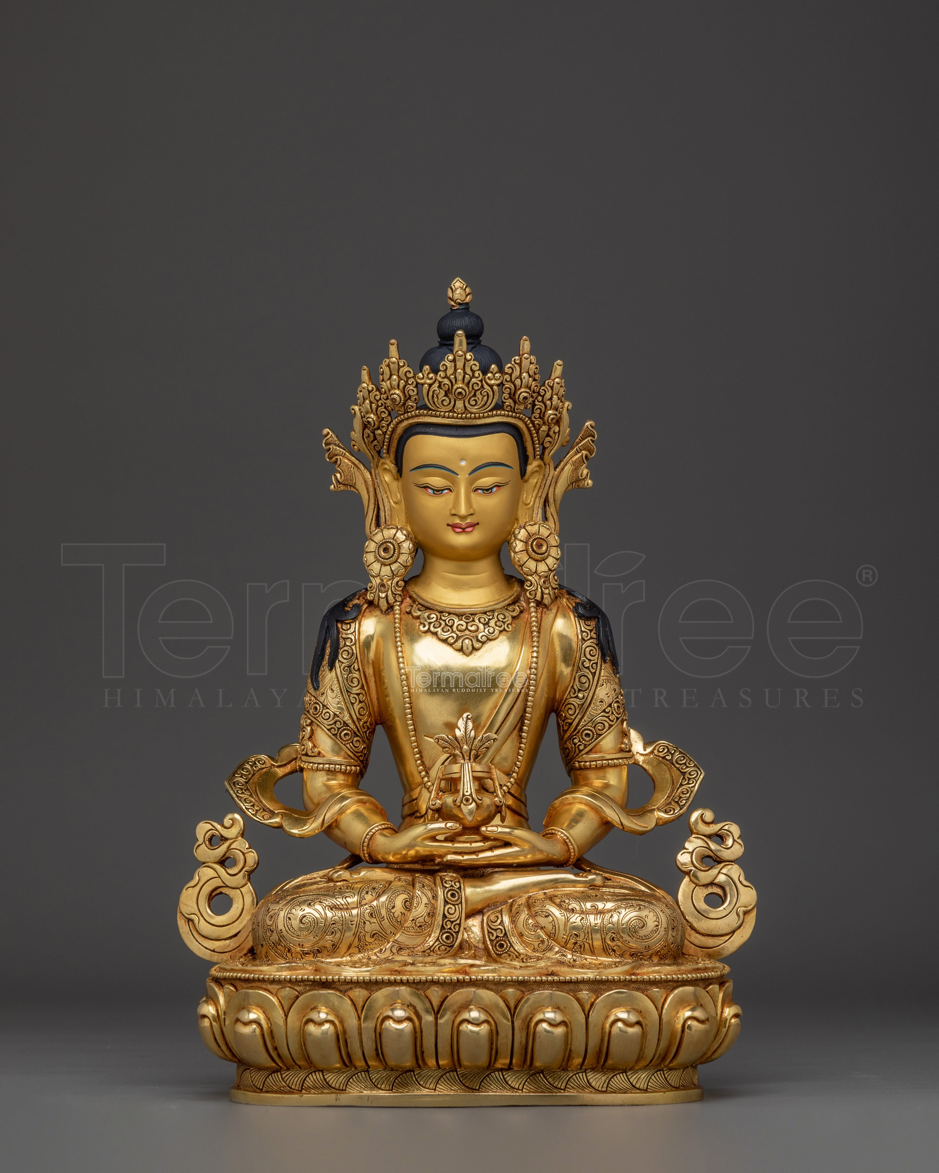 Serene Amitayus Statue | Buddha of Boundless Light