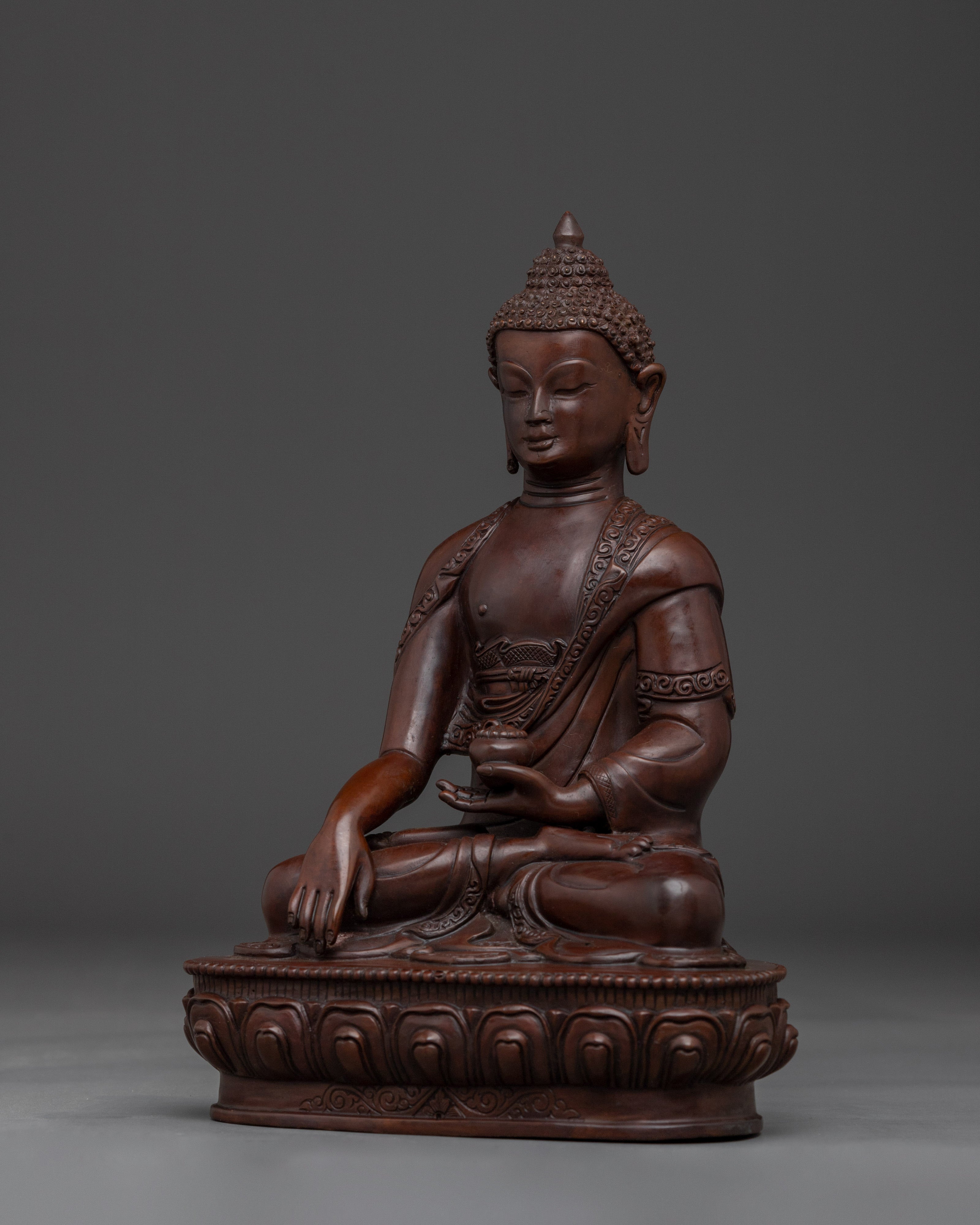 Handmade Serene Gautama Buddha Figurine | Shakyamuni Buddha - Founder of Buddhism