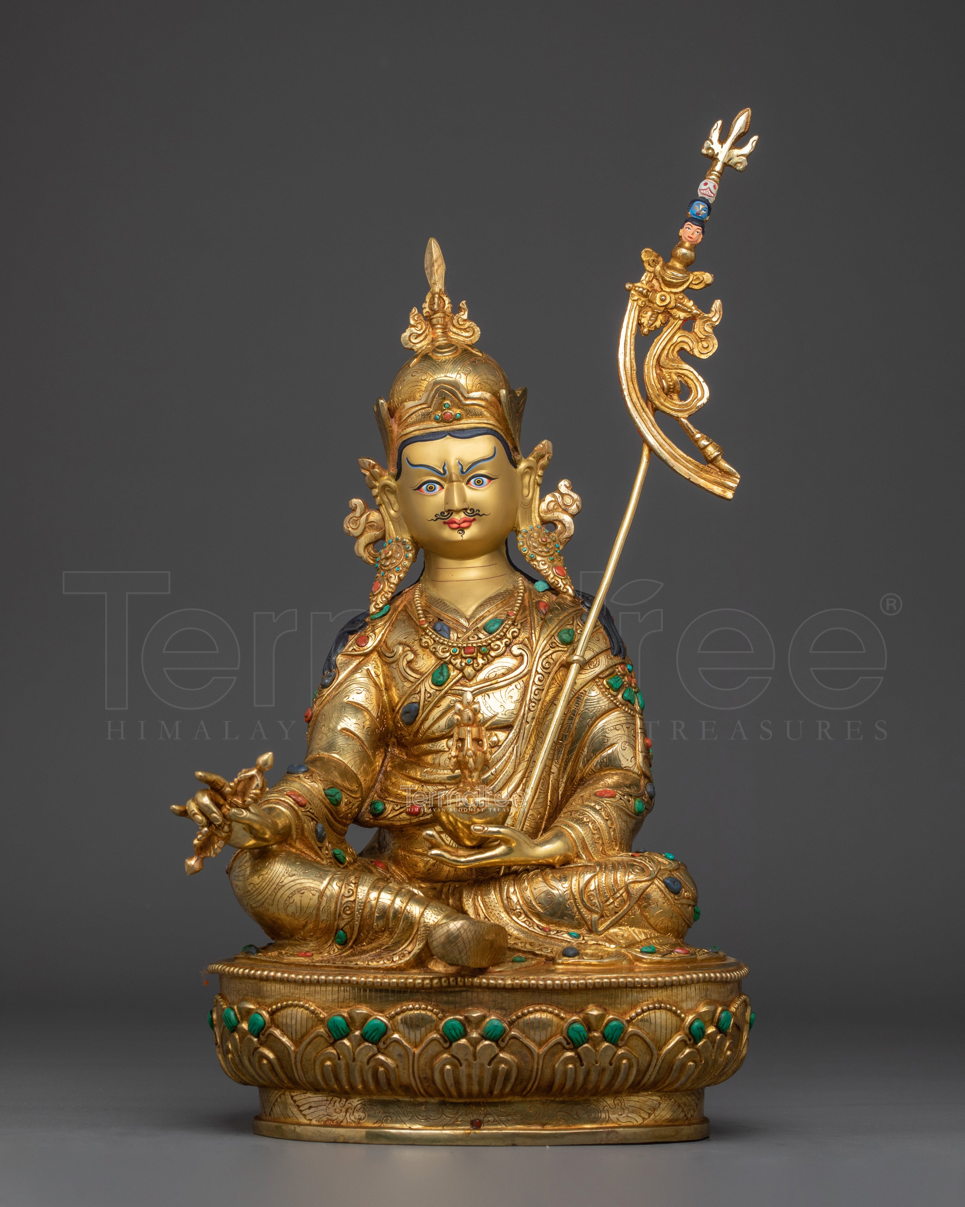 Spiritual Protector Guru Rinpoche Statue | The Tantric Sage of Himalayan Buddhism