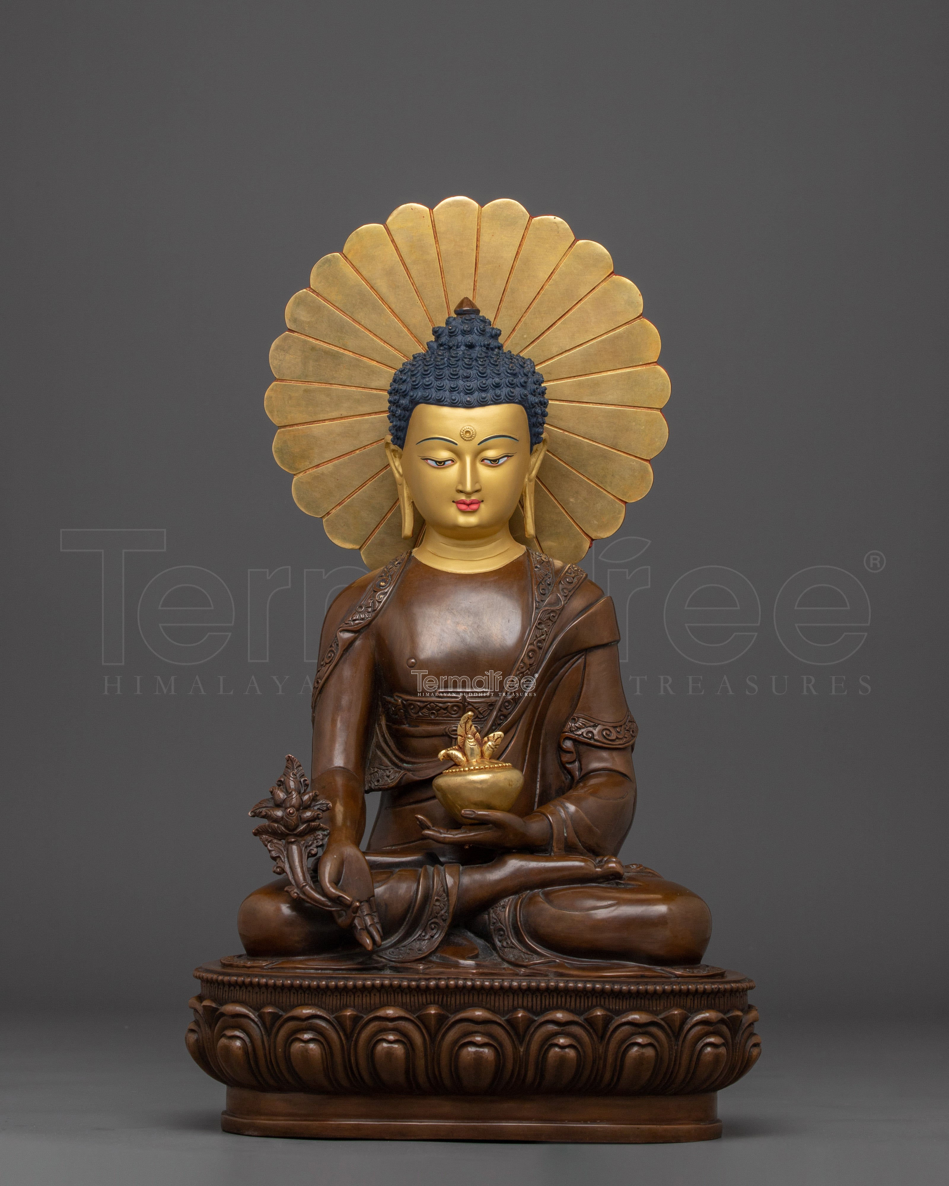 Supreme Healer Medicine Buddha Artwork | Bhaiṣajyaguru Statue