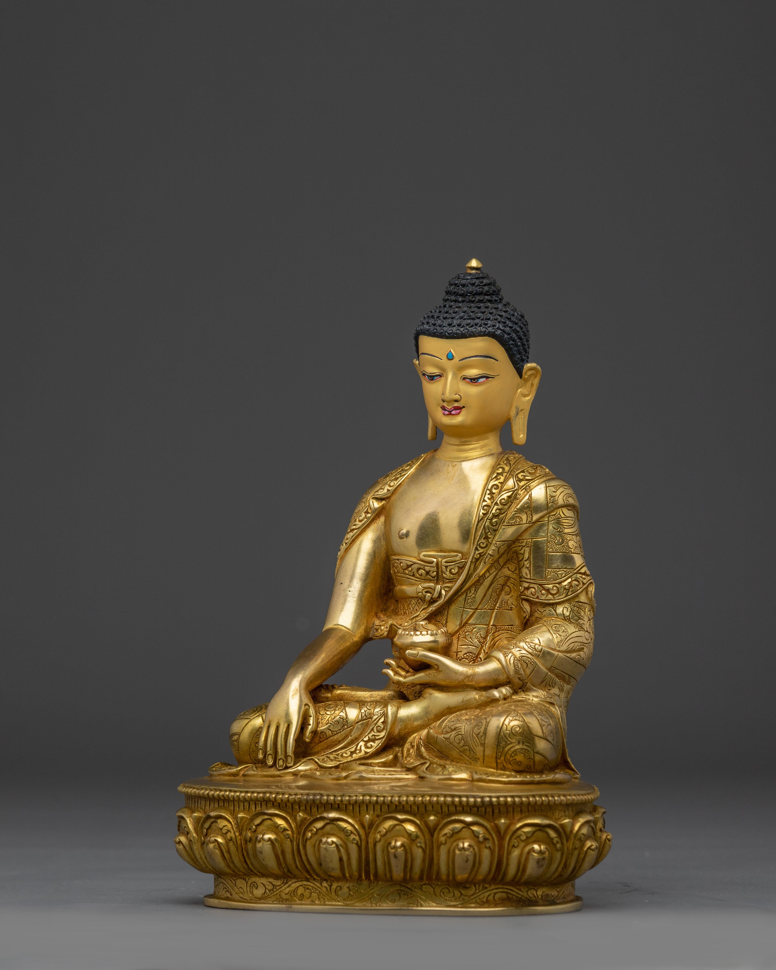 Peaceful Three Buddha Statue Set | Three Enlightened Wisdom