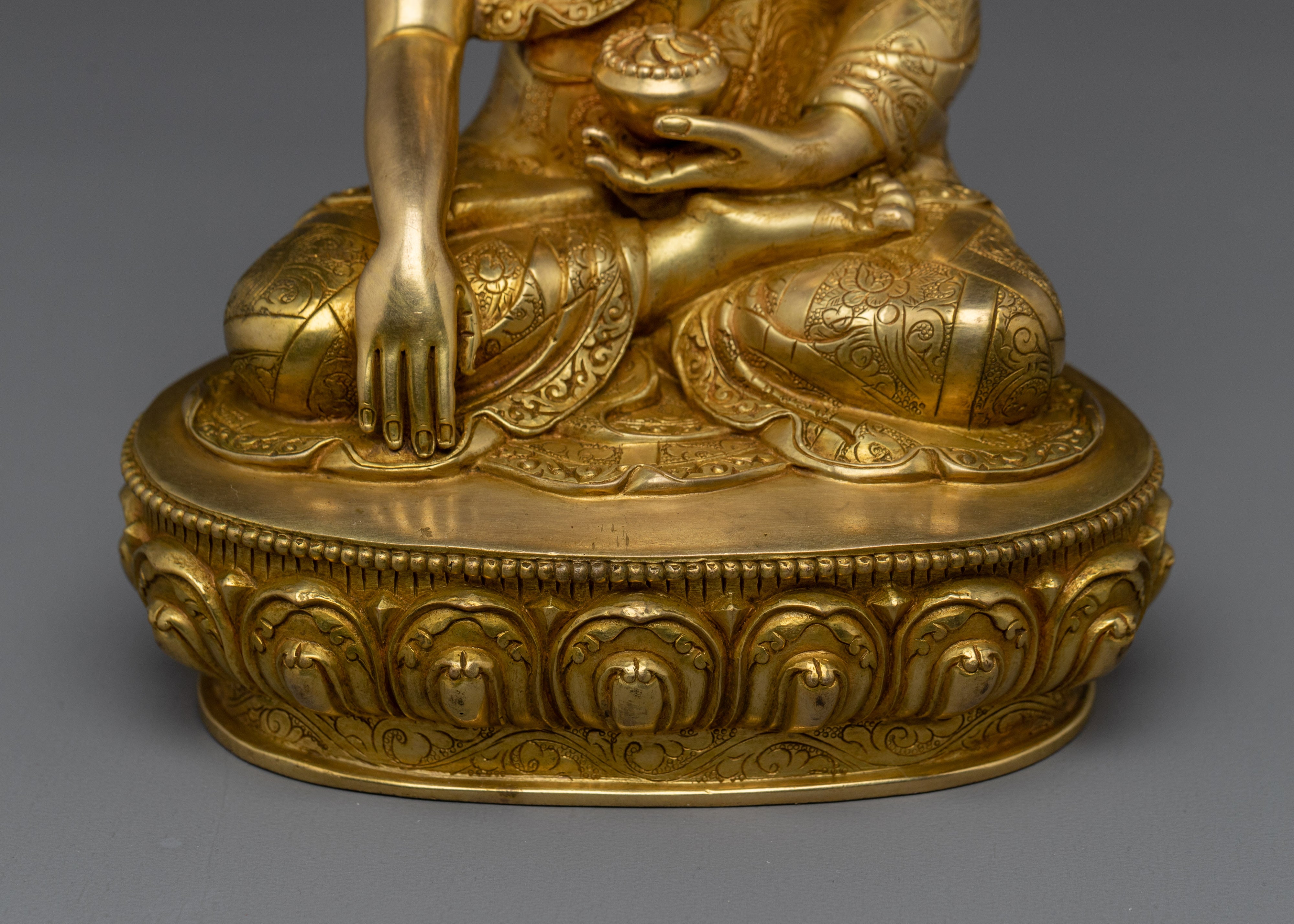 Peaceful Three Buddha Statue Set | Three Enlightened Wisdom