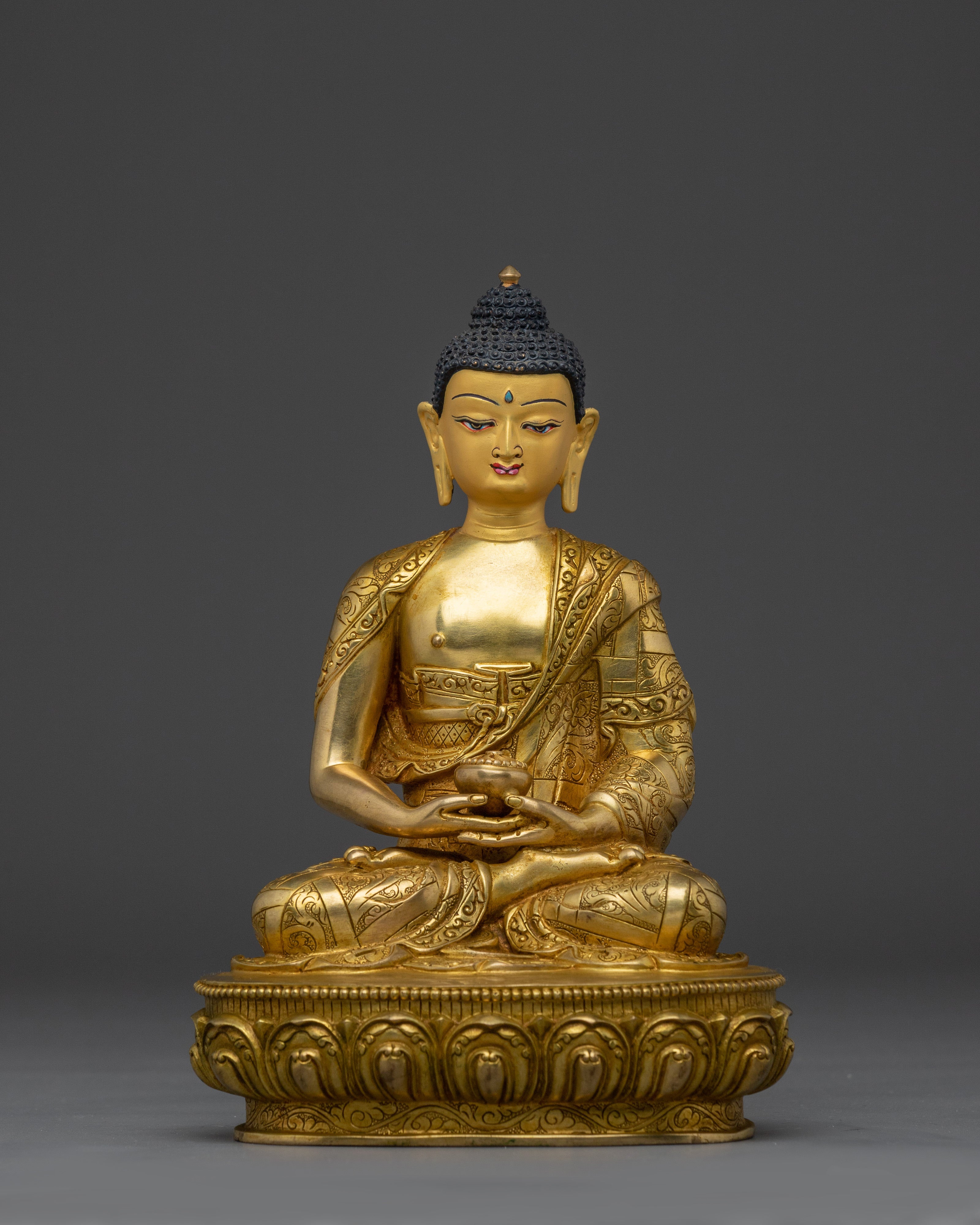 Peaceful Three Buddha Statue Set | Three Enlightened Wisdom