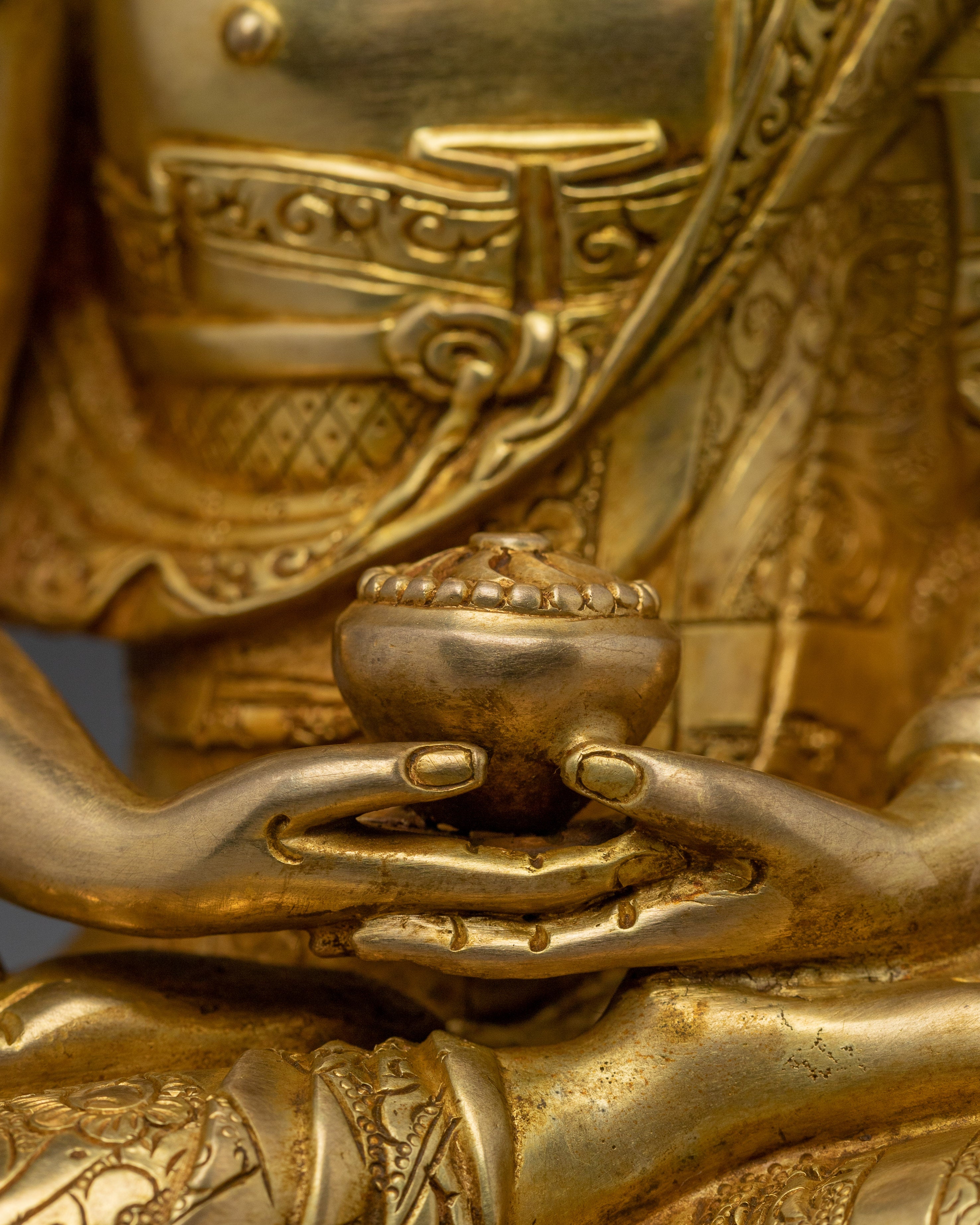 Peaceful Three Buddha Statue Set | Three Enlightened Wisdom