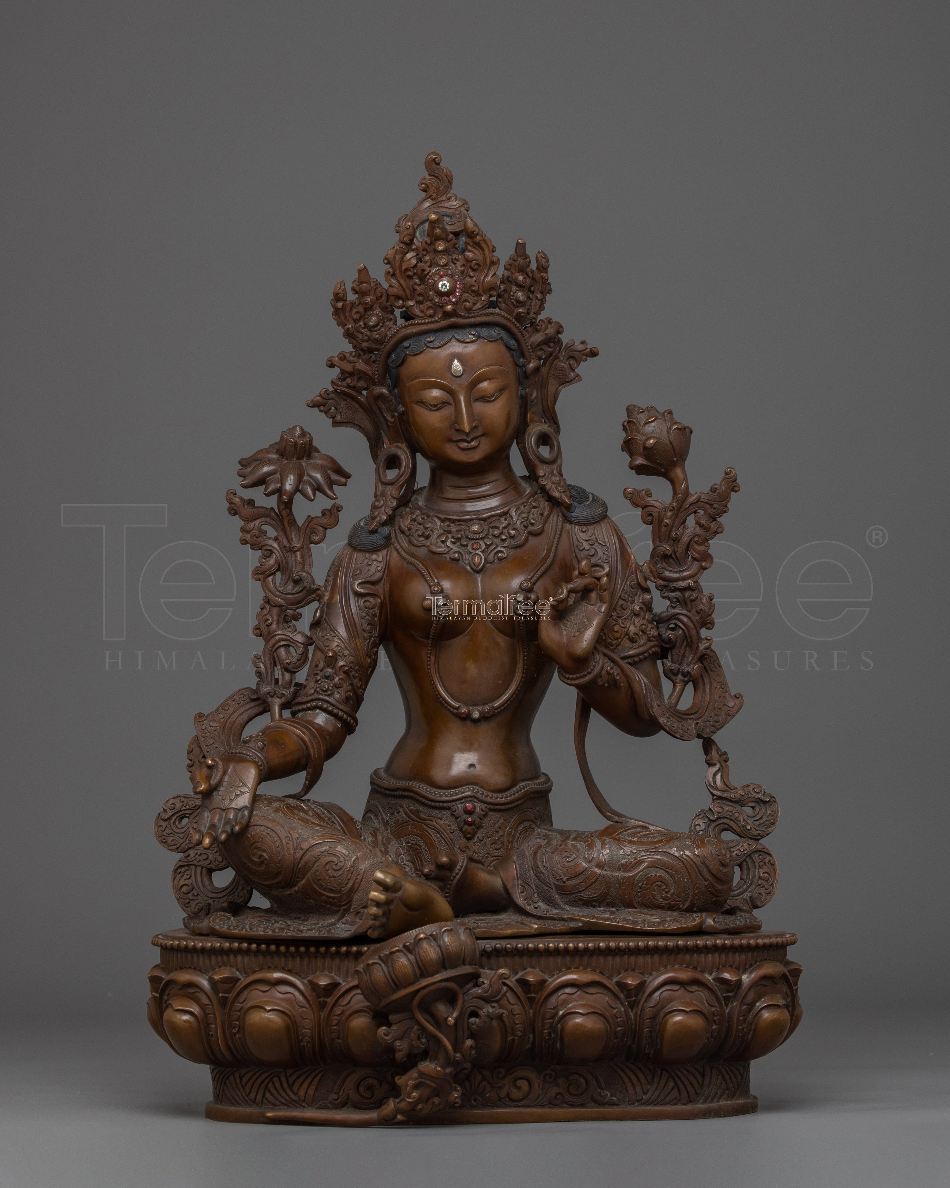 Sacred Feminine Art of Green Tara | The Compassionate Protector