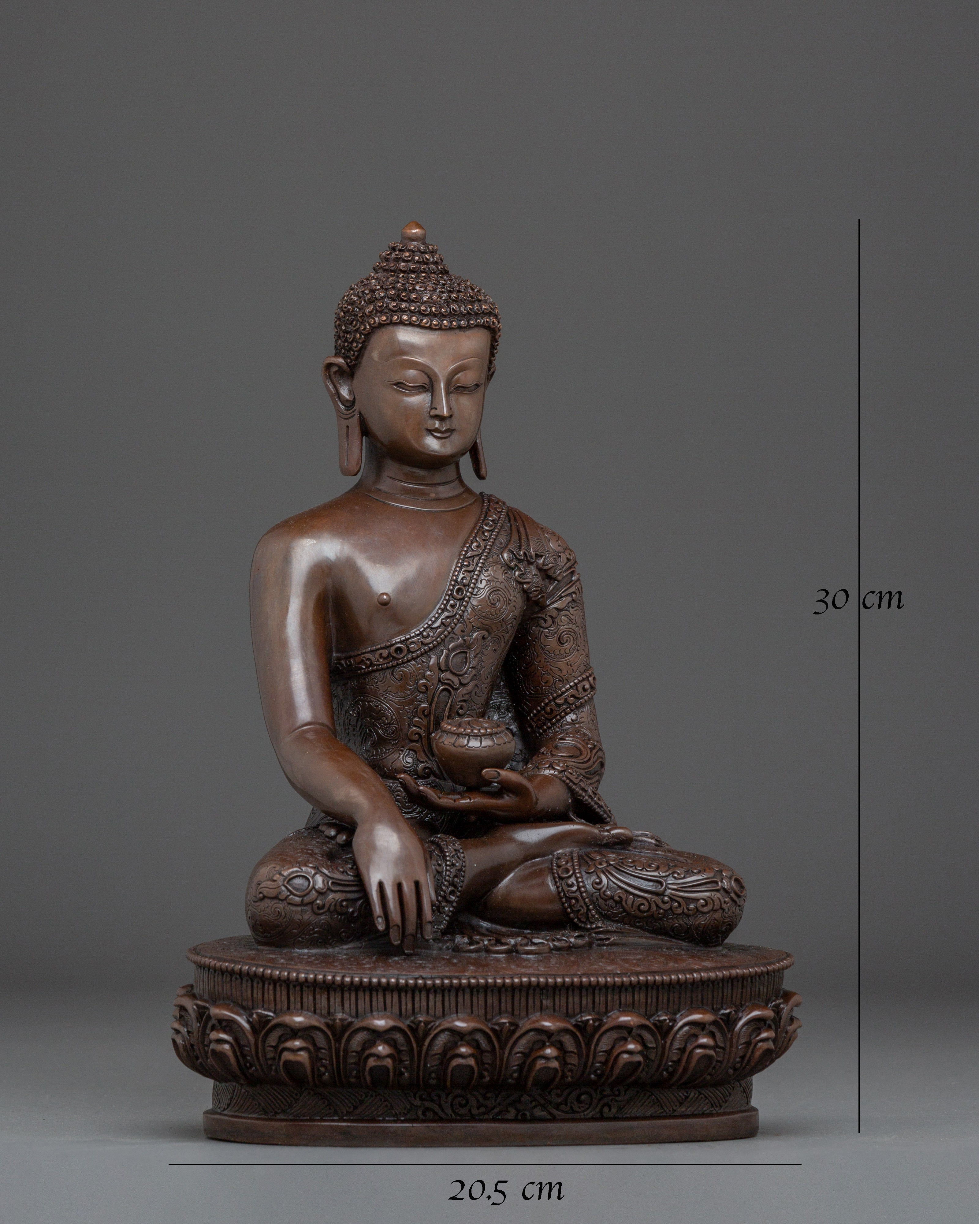 brown-oxidized-shakyamuni-buddha