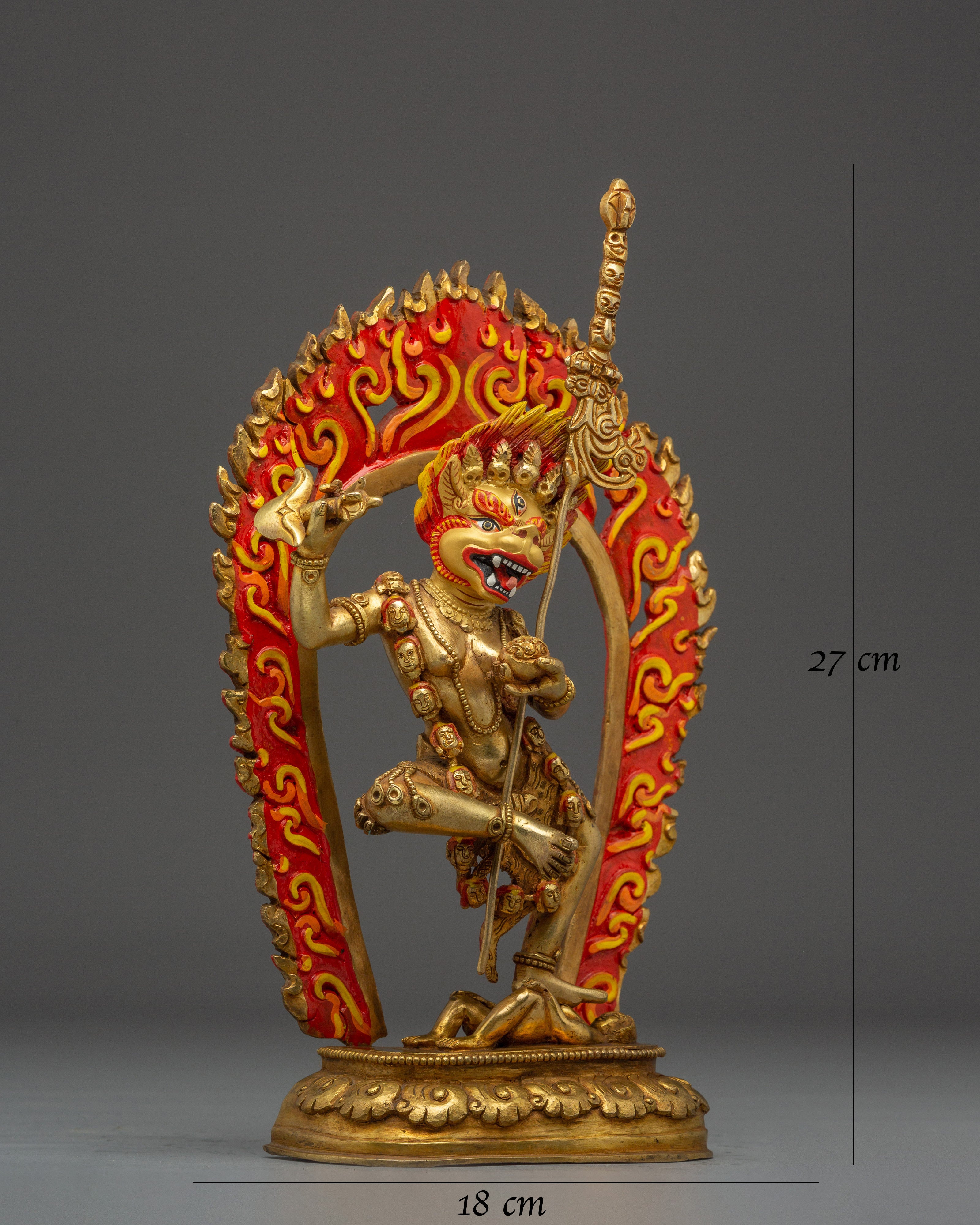 Fierce Simhamukha Statue 