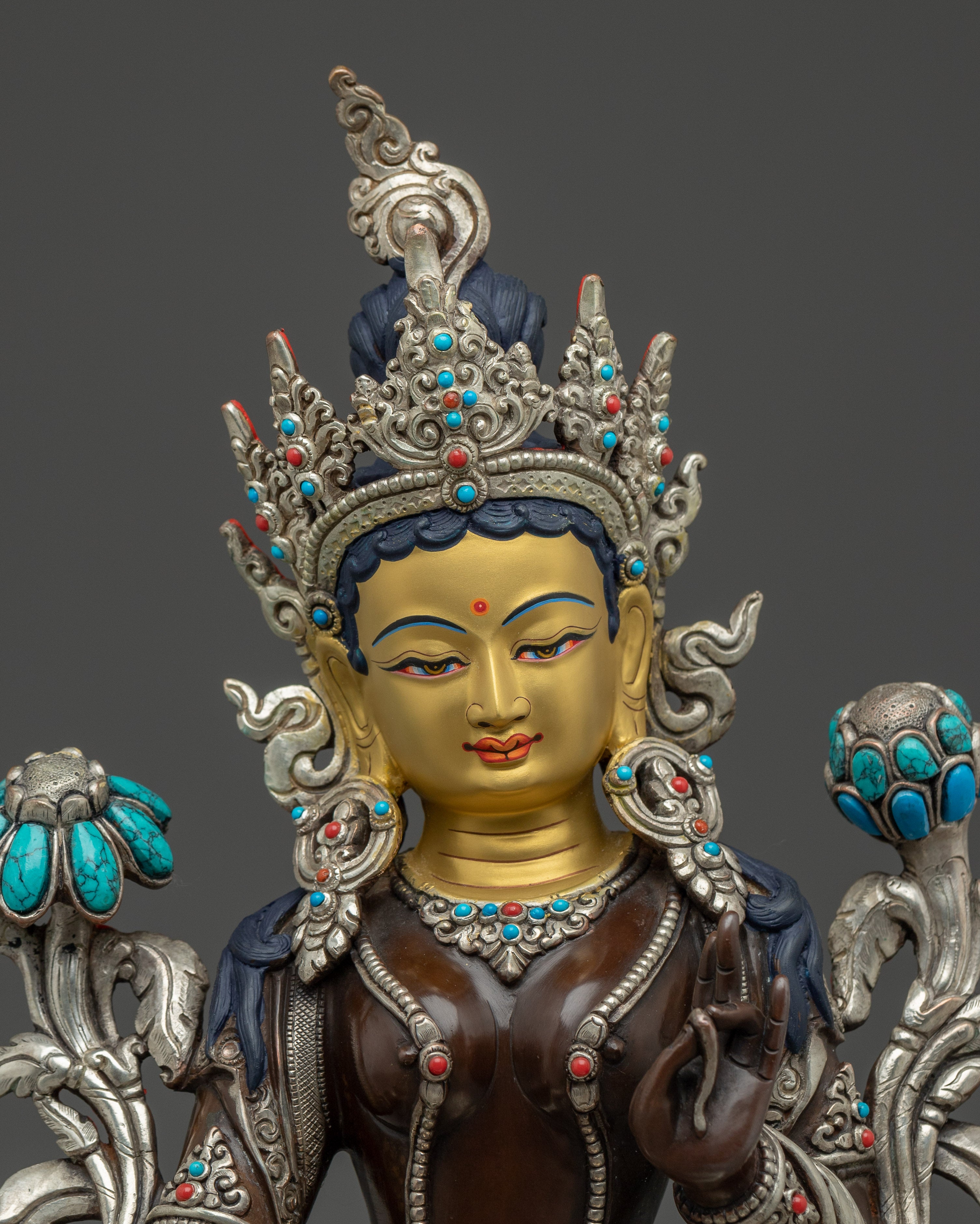 Five Bodhisattva Statue Set | Five Enlightened Being