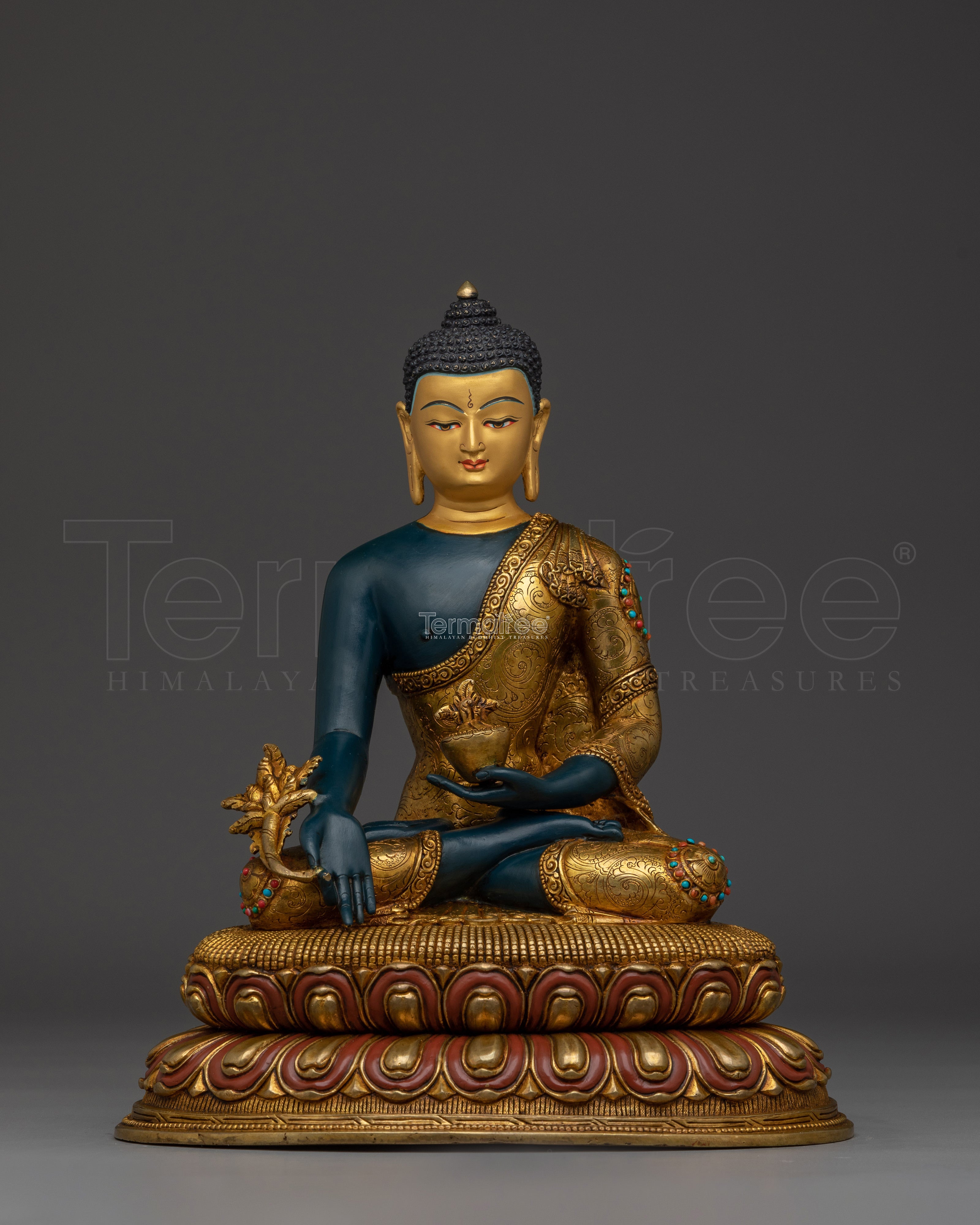 Medicine Buddha - Buddhist Healing Symbol | Spiritual Artwork