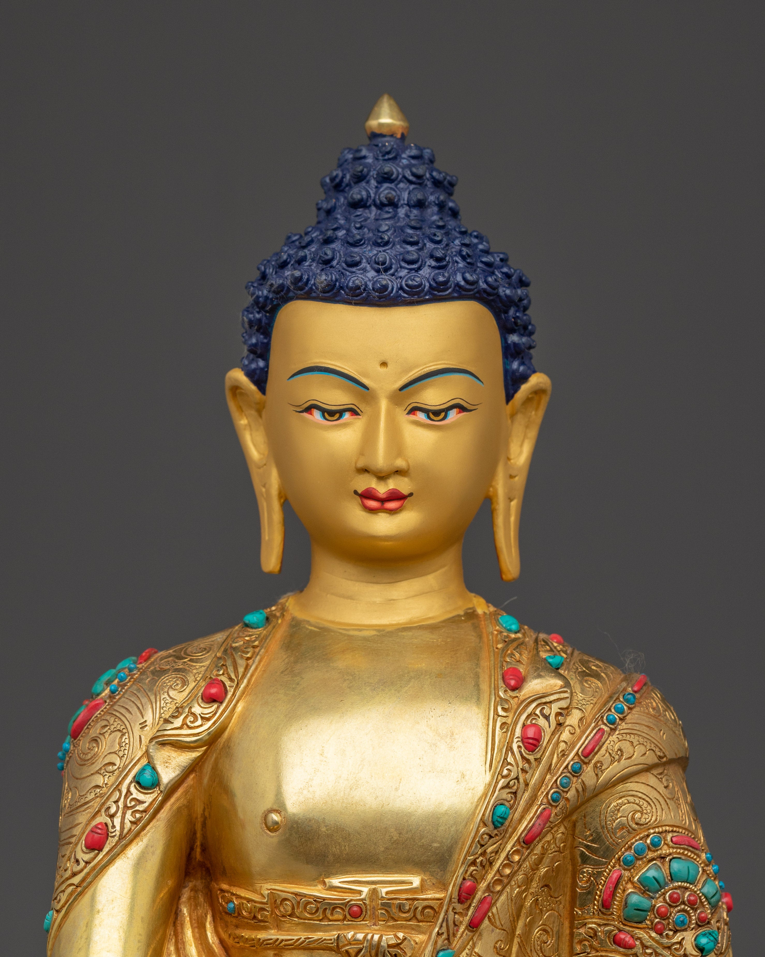 Tibetan Buddhist Sculpture of Shakyamuni Buddha | Historical Buddha