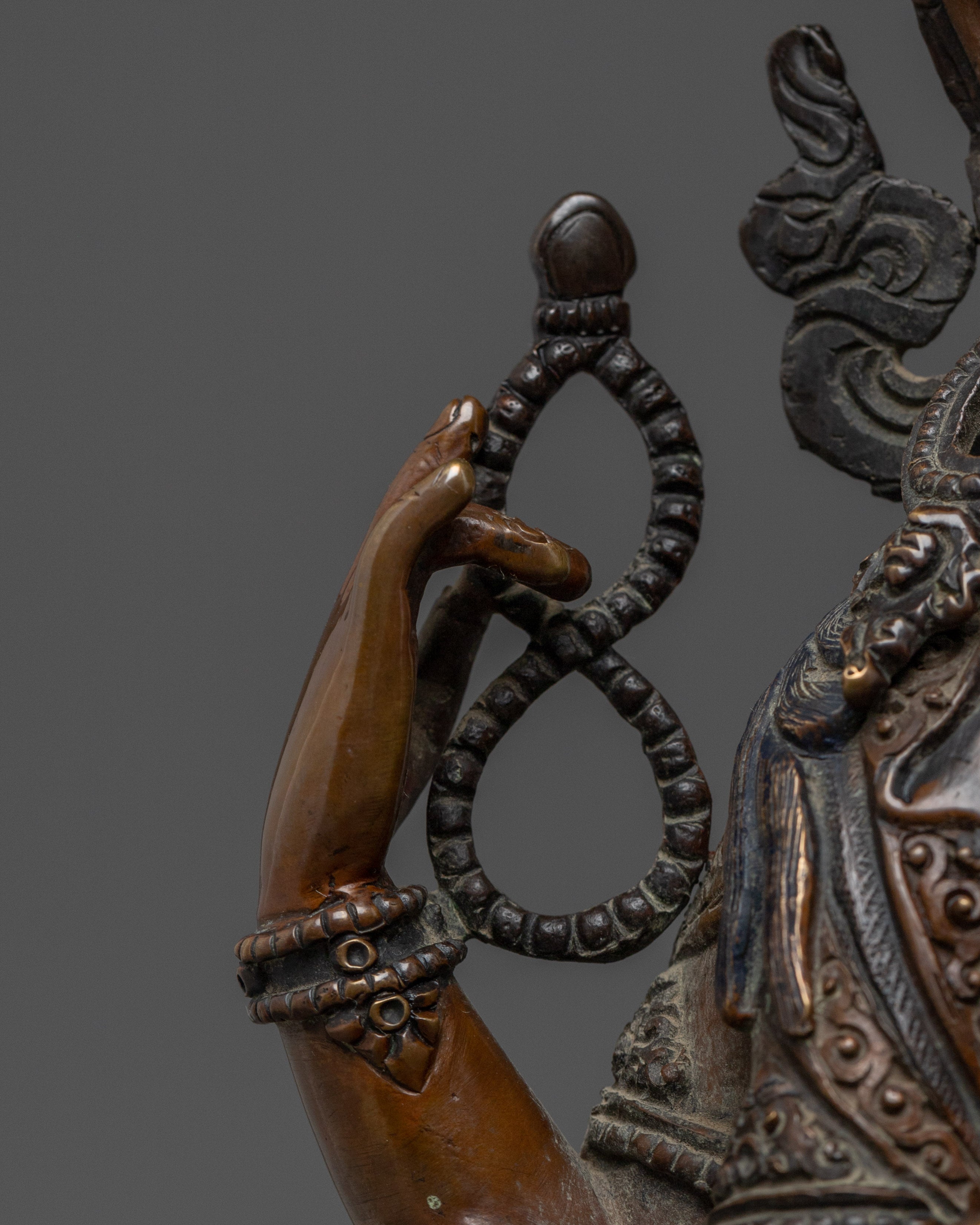 Handcrafted Chenrezig Bodhisattva statue | Symbol of Compassion and Wisdom