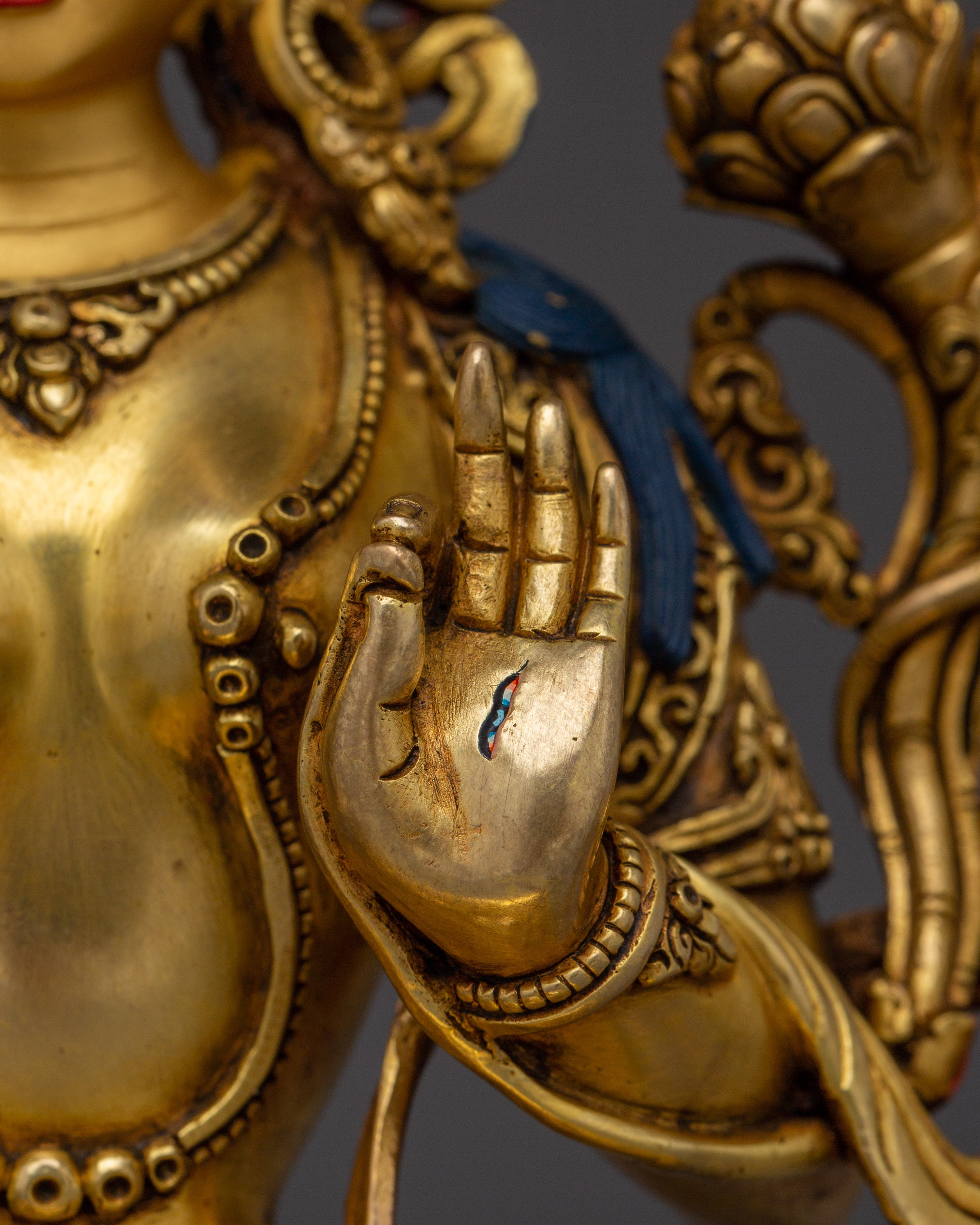 Buddhist Deity Sita Tara Statue | White Tara - Tibetan Compassionate Deity