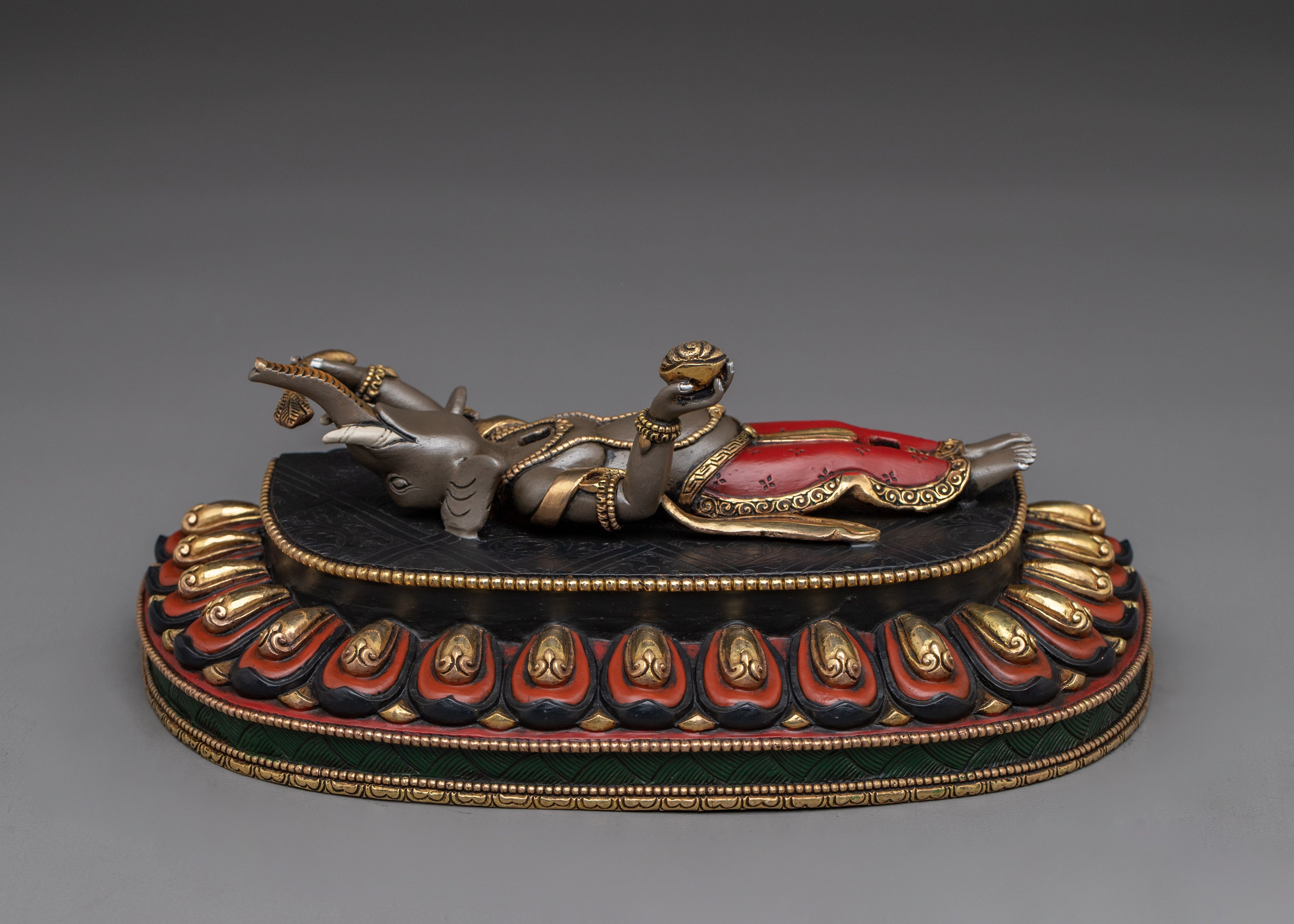 Wrathful Six Armed Mahakala Statue | Guardian of the Dharma